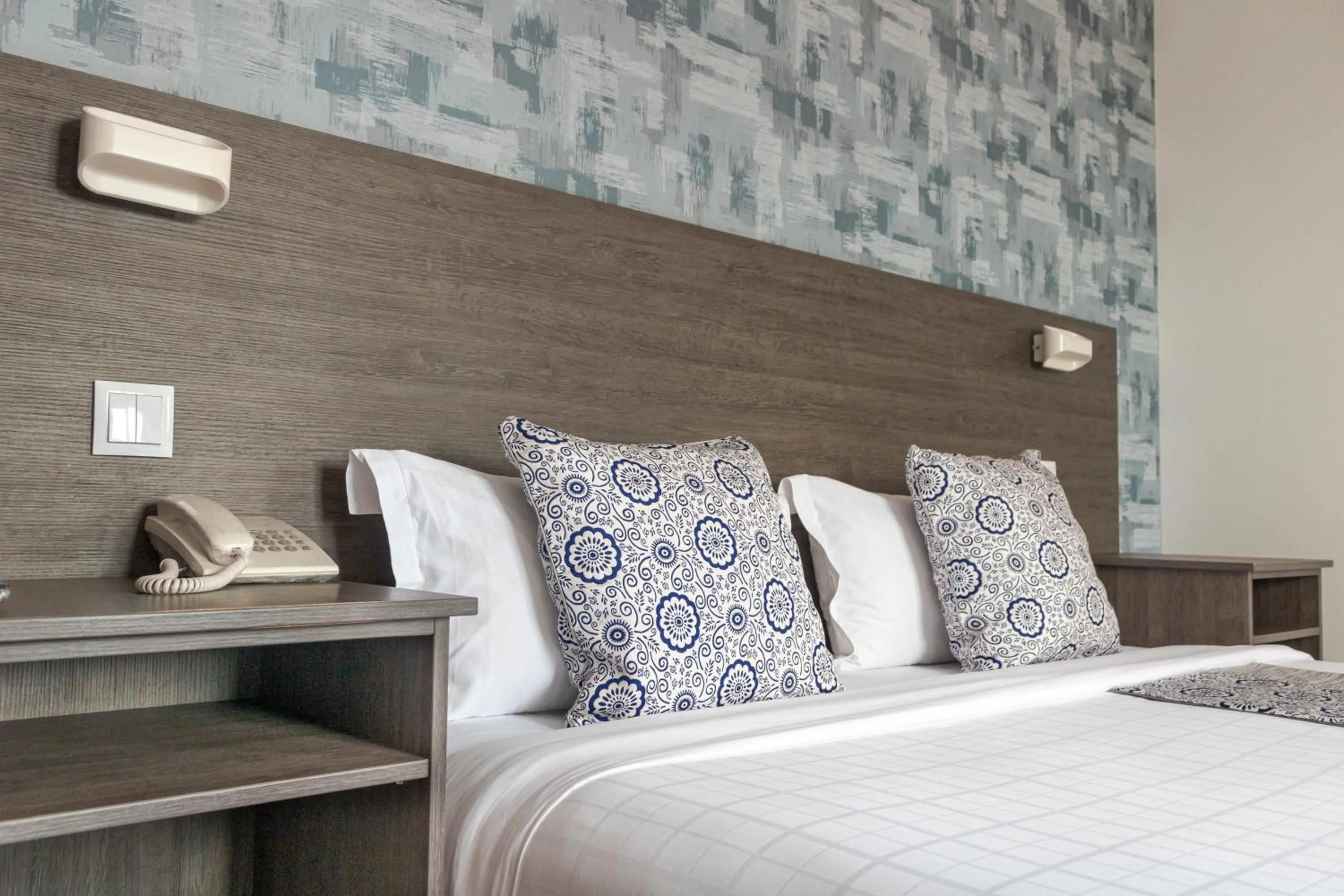 Bed in Hotel Kapital