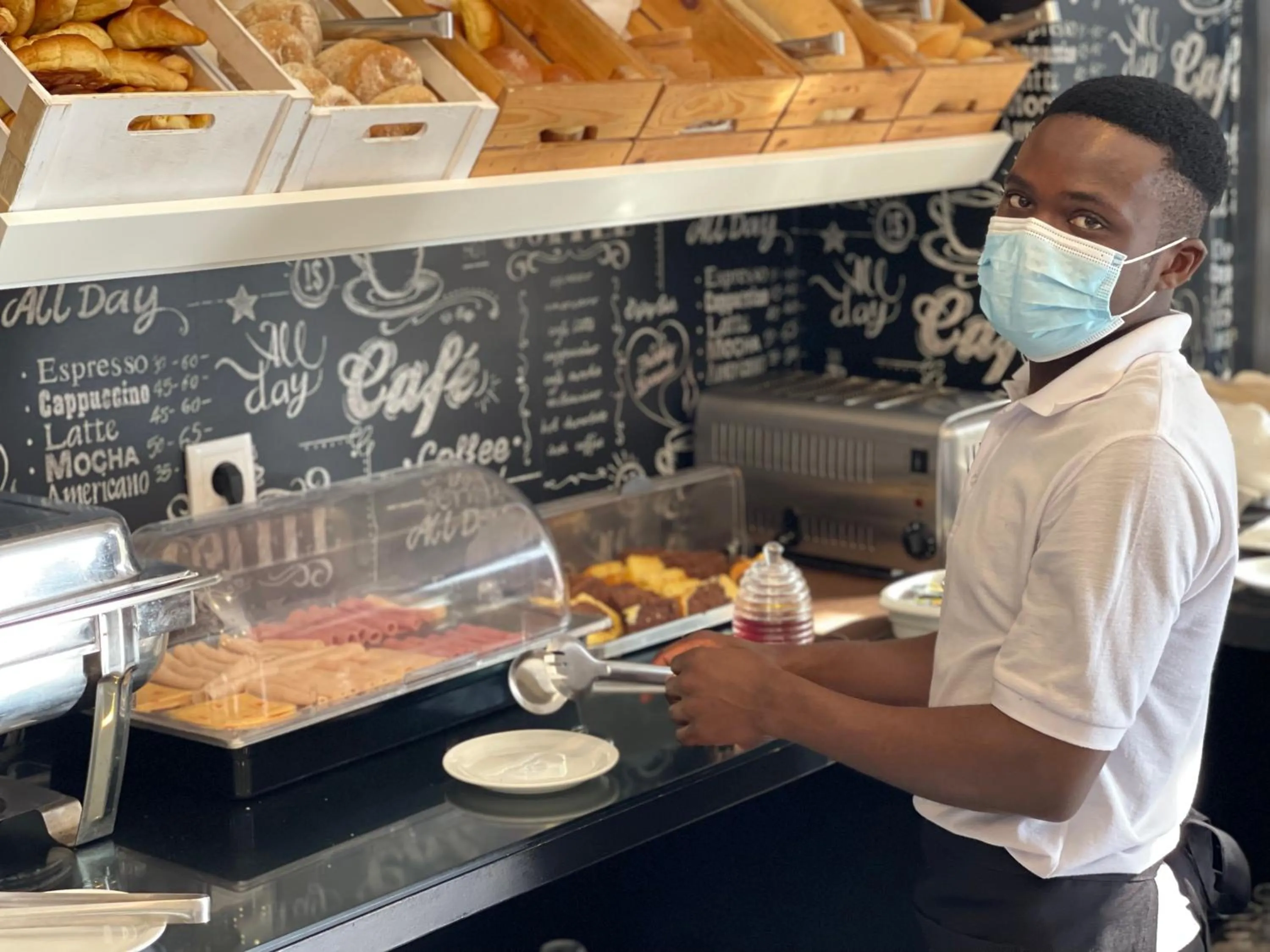 Breakfast in Hotel Kapital