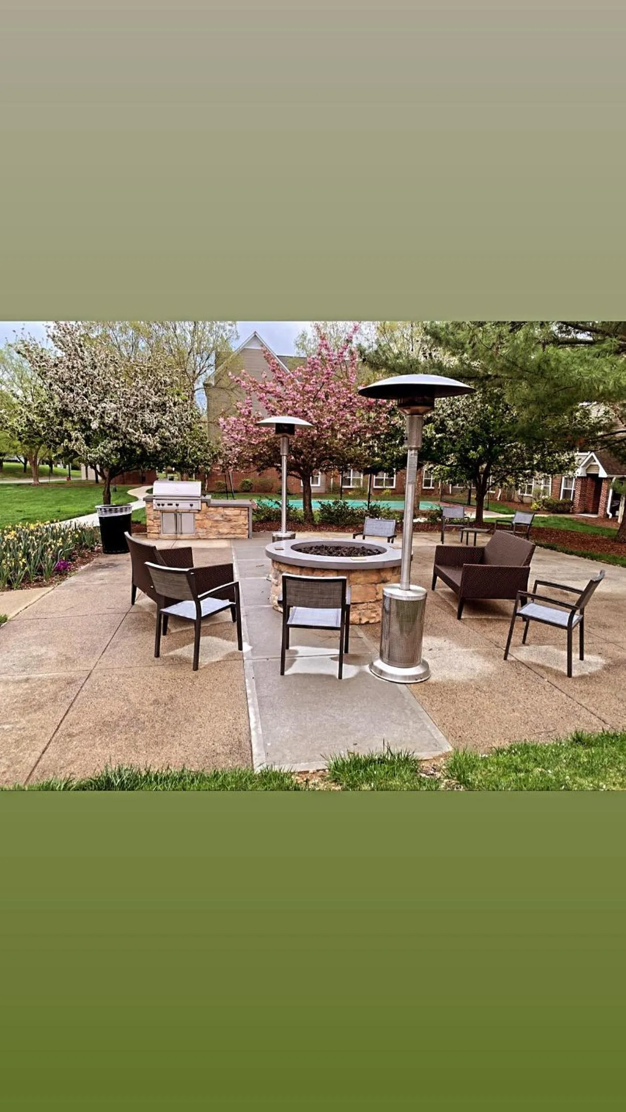 Patio in Sonesta ES Suites Parsippany Morris Plains