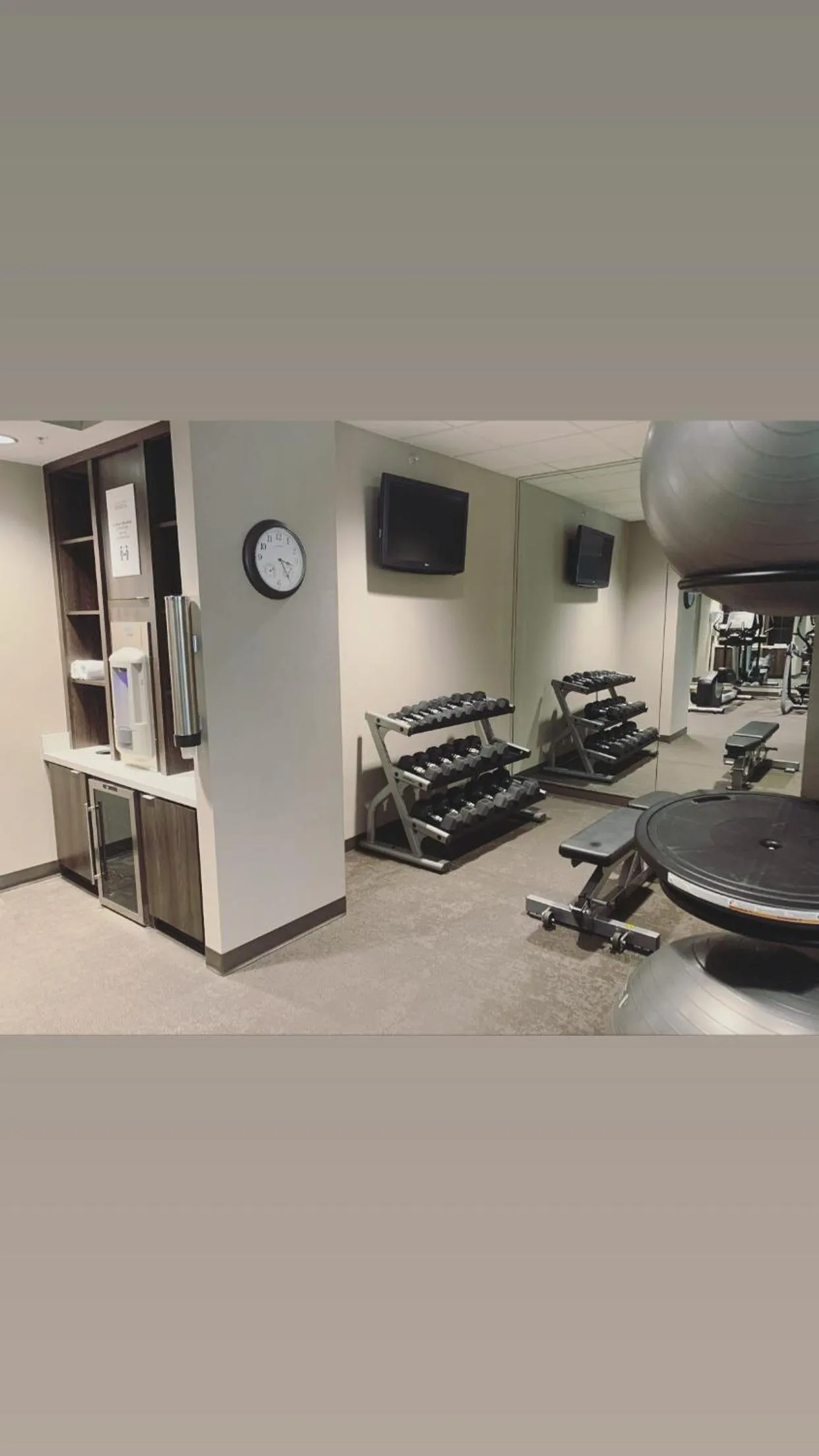 Fitness centre/facilities in Sonesta ES Suites Parsippany Morris Plains