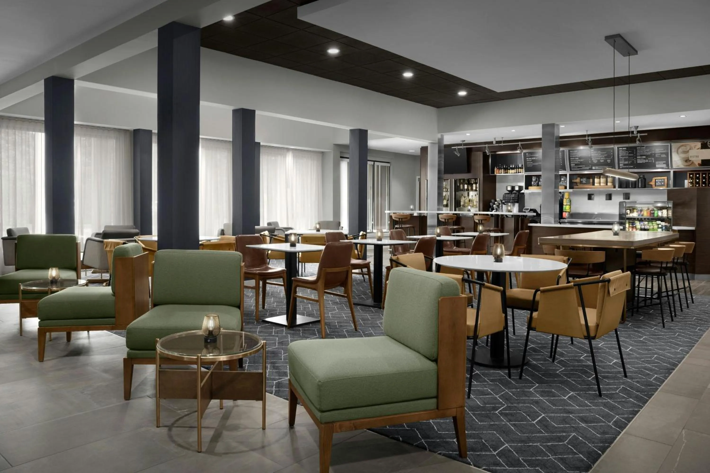 Lobby or reception in Courtyard Spokane Downtown at the Convention Center