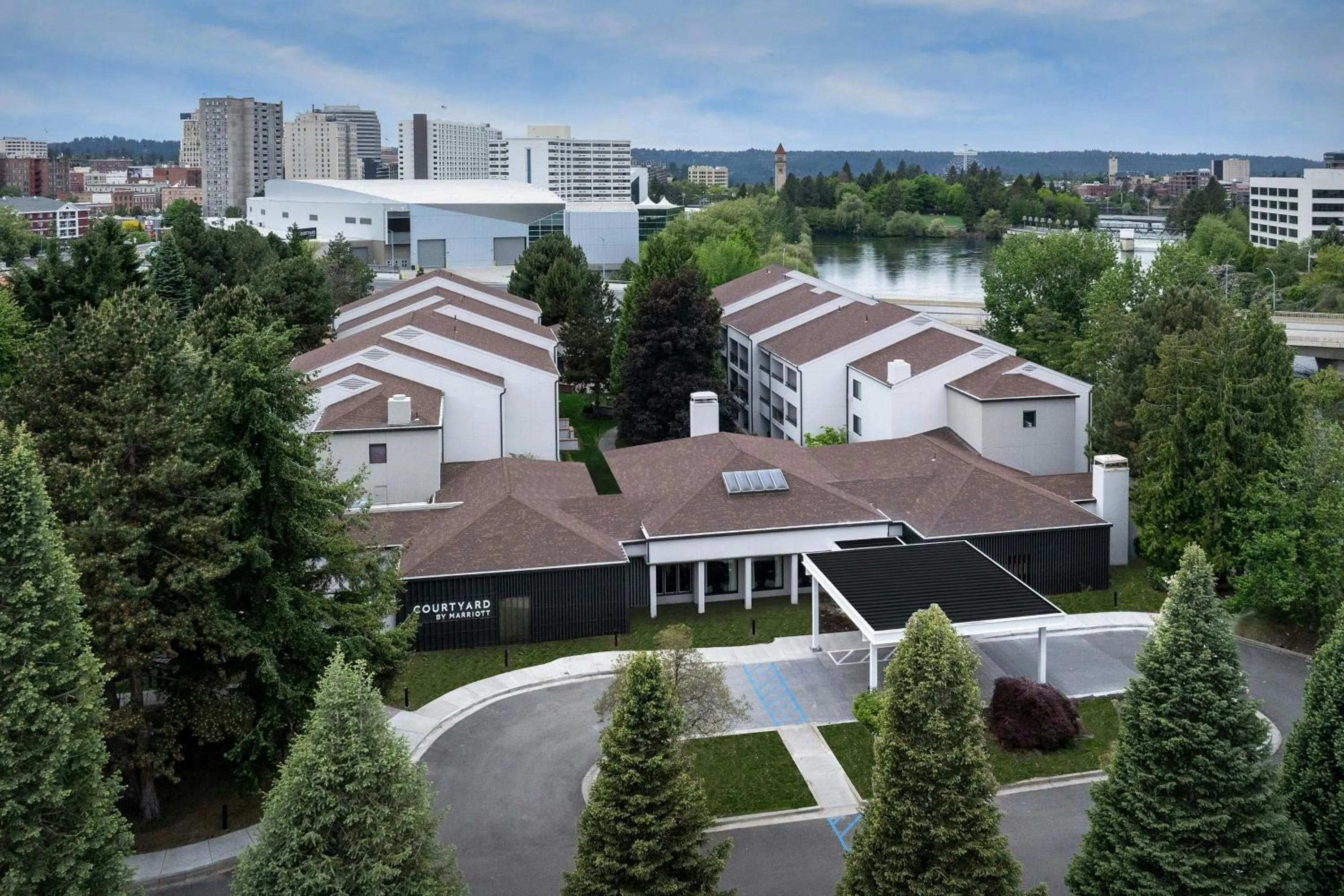Property building in Courtyard Spokane Downtown at the Convention Center