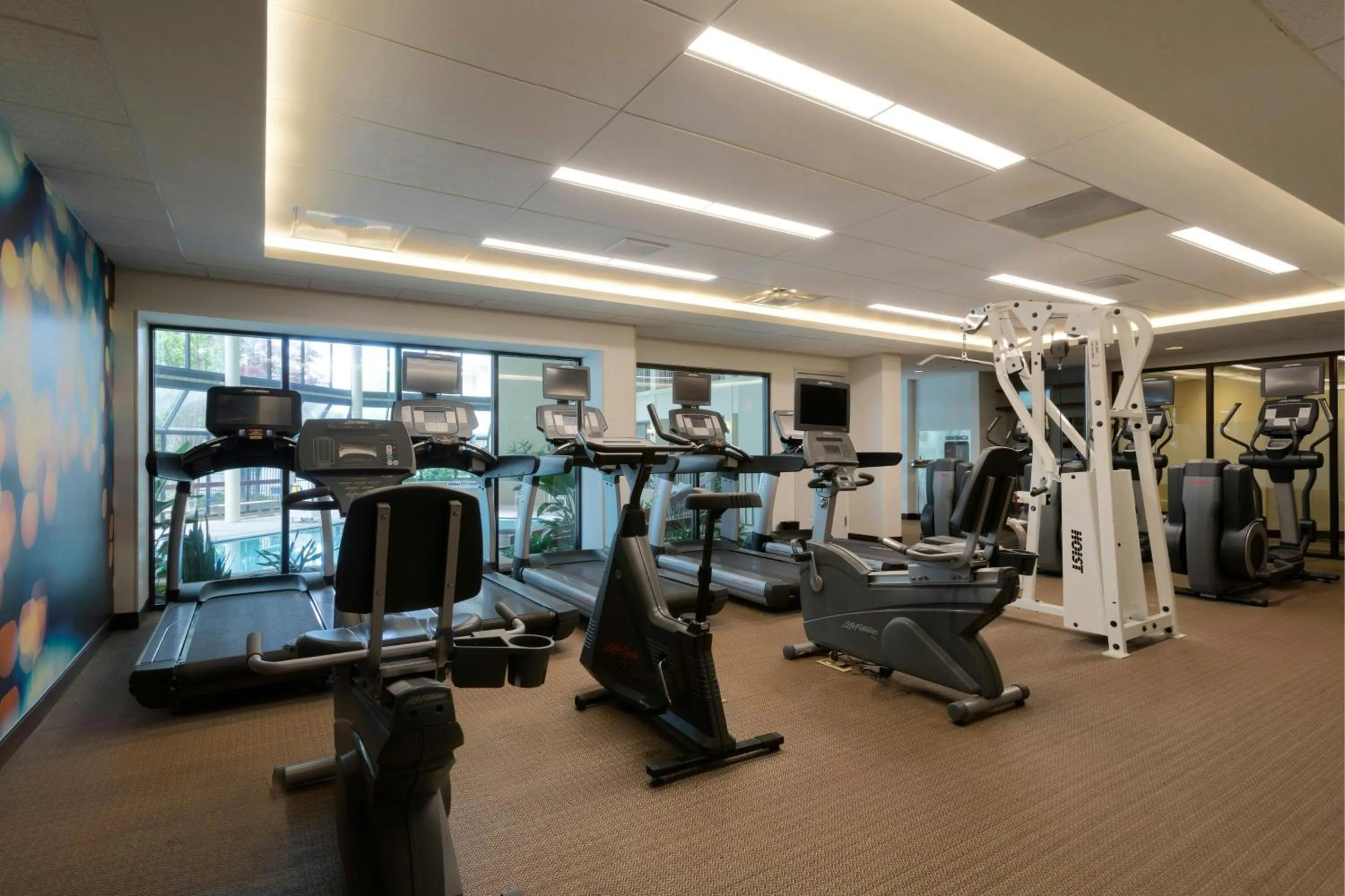 Fitness centre/facilities in Greensboro-High Point Marriott Airport
