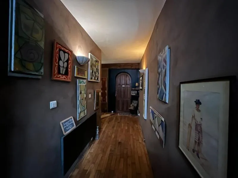 À l'étape des randonneurs