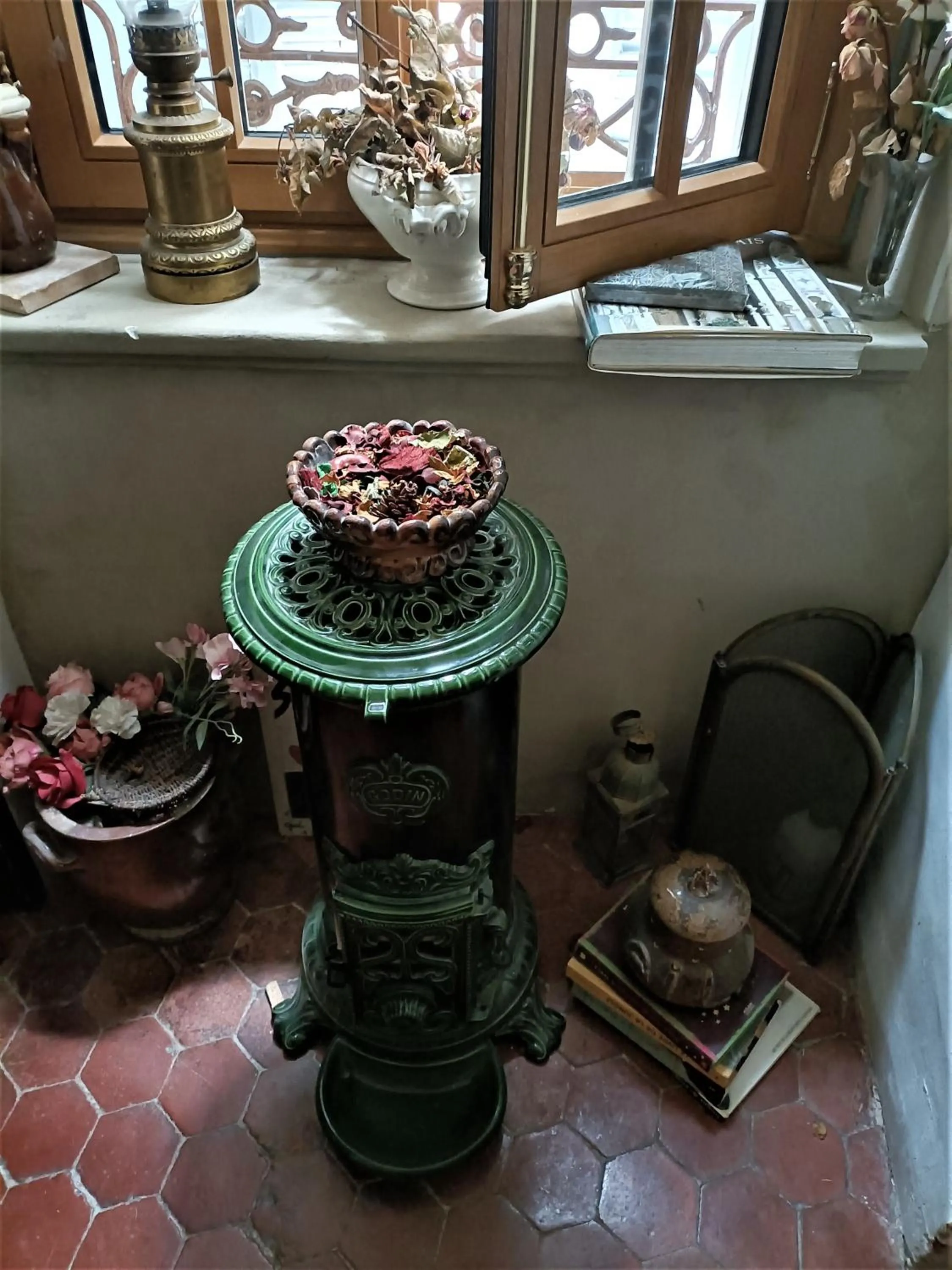 À l'étape des randonneurs