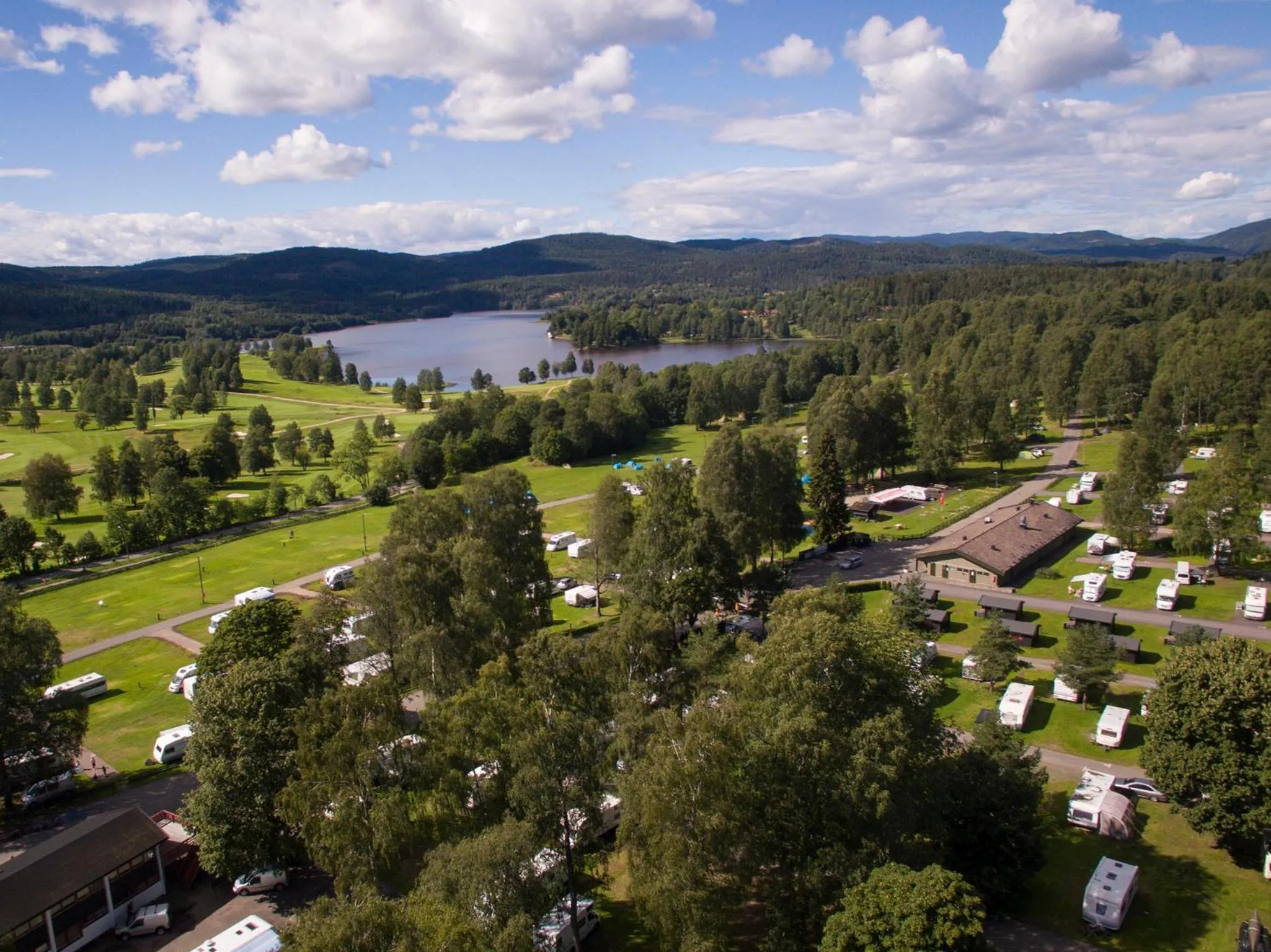 Golfcourse in Topcamp Bogstad - Oslo