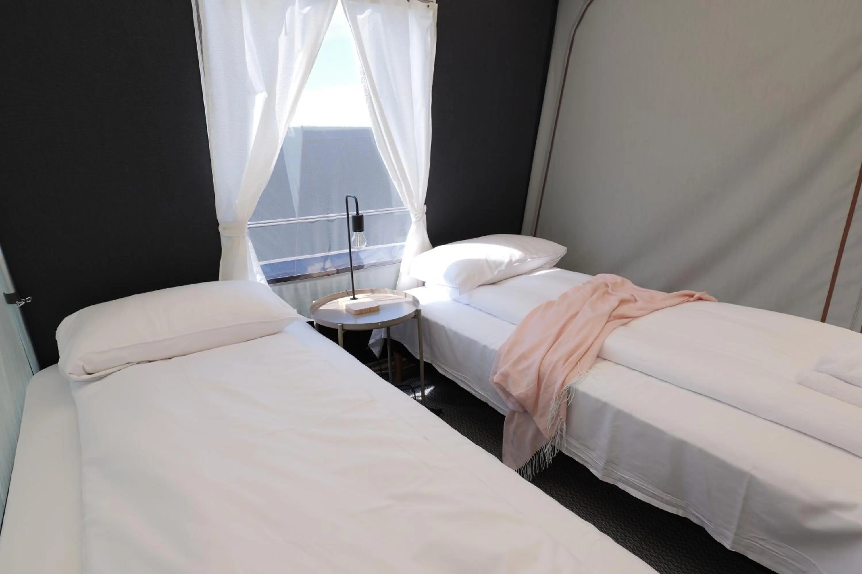 Bedroom, Bed in Topcamp Bogstad - Oslo