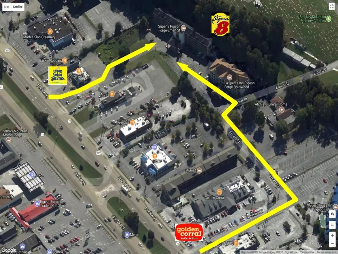 Standard Room with Two Queen Beds in Super 8 by Wyndham Pigeon Forge-Emert St Standard Room with Two Queen Beds in Super 8 by Wyndham Pigeon Forge-Emert St