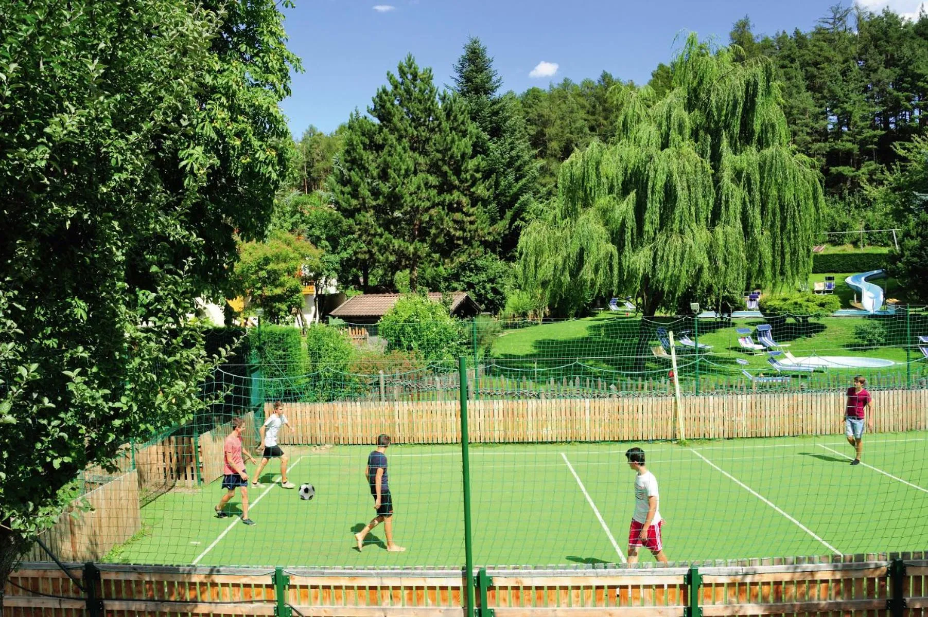 Children play ground in Hotel Flötscherhof