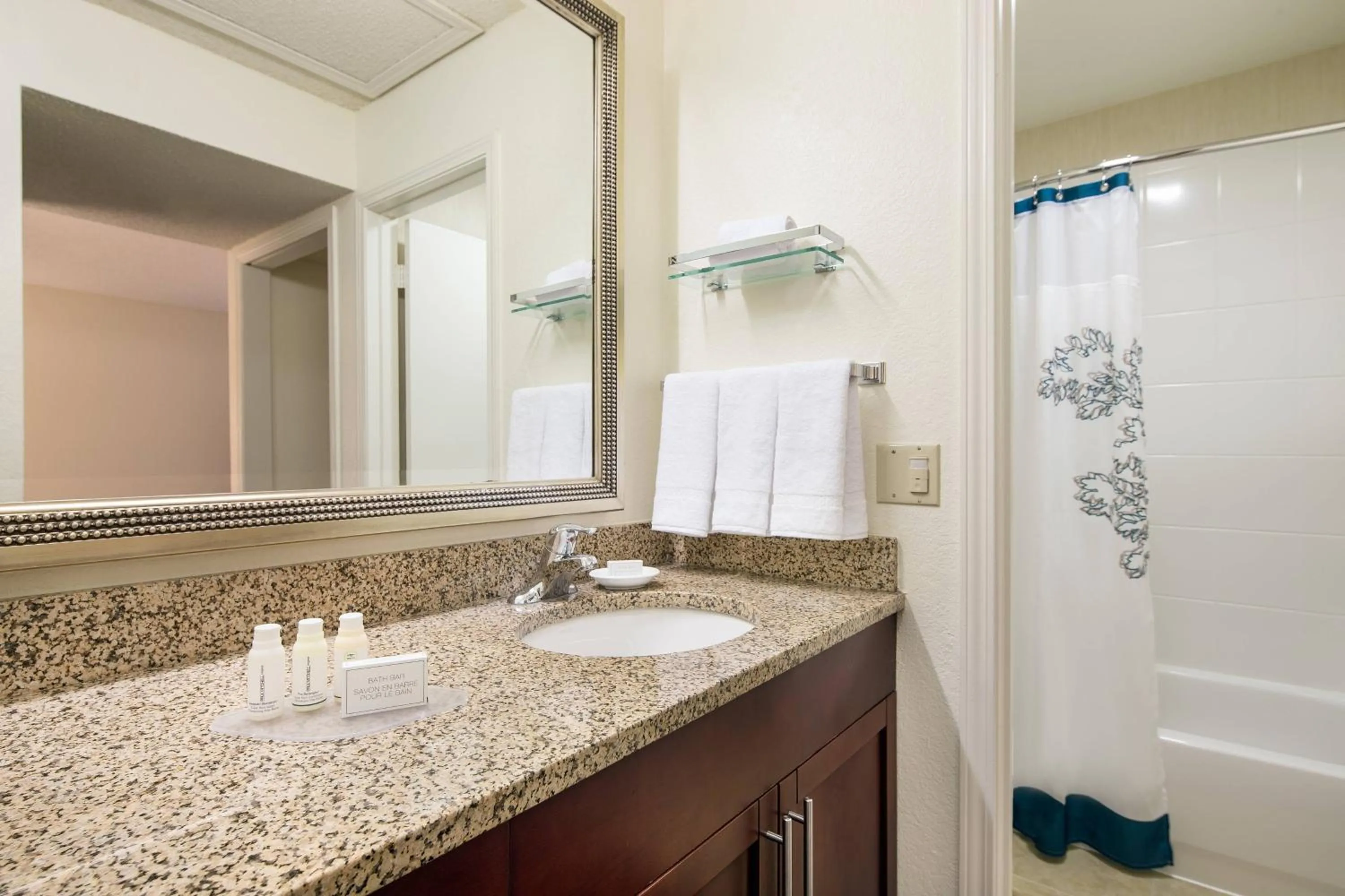 Bathroom in Residence Inn San Diego La Jolla