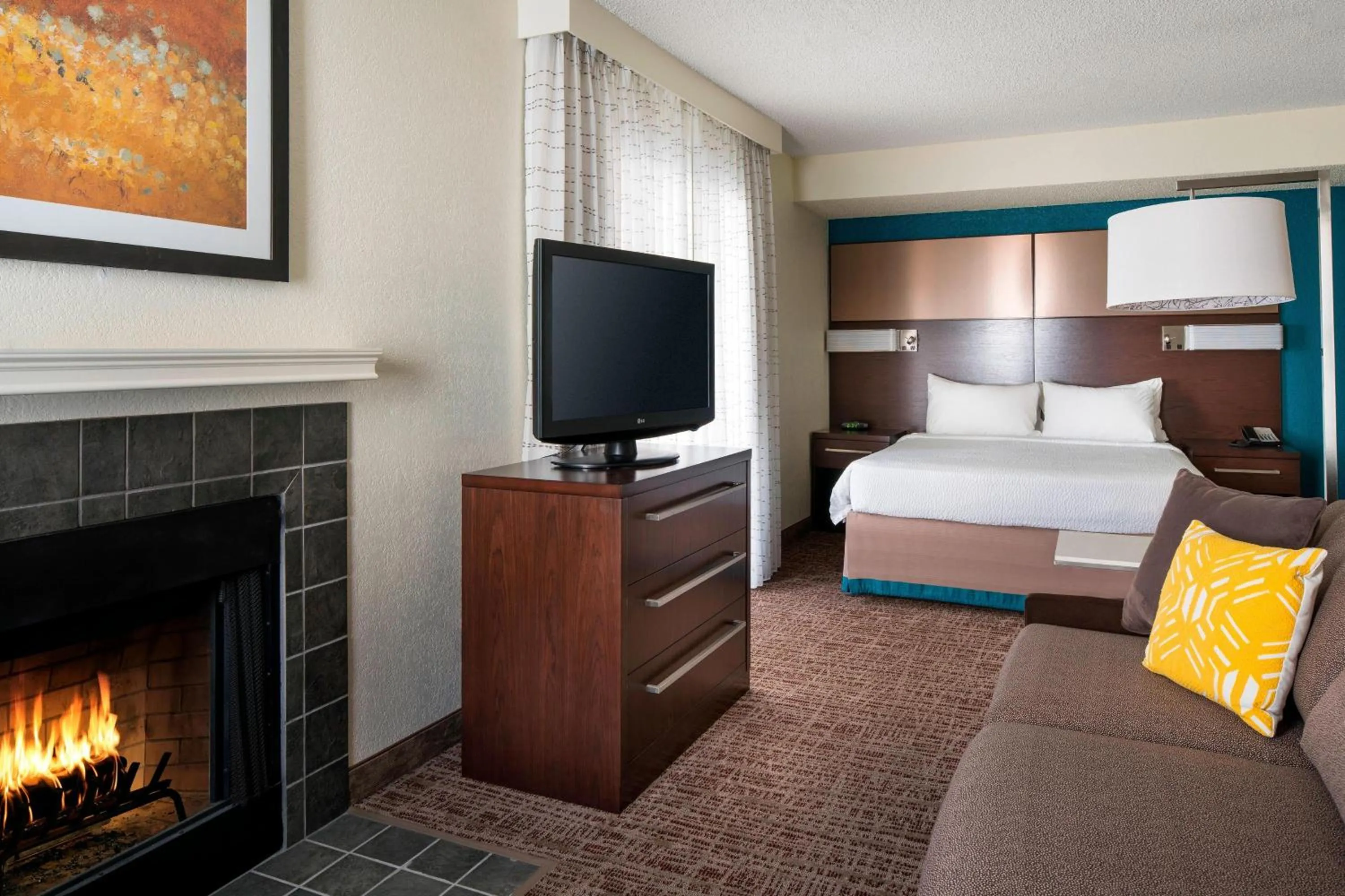 Photo of the whole room, Bed in Residence Inn Los Angeles Torrance/Redondo Beach