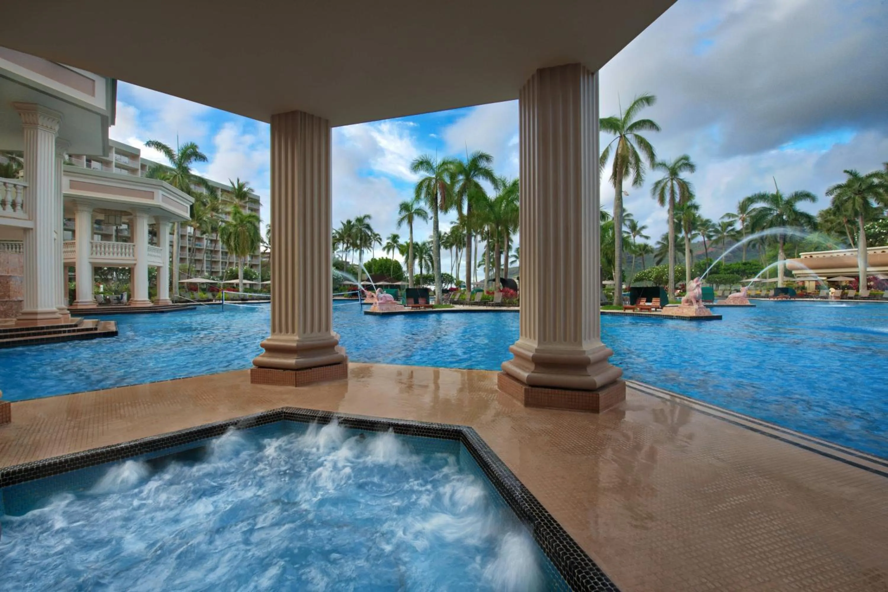 Swimming pool in Marriott's Kaua'i Beach Club
