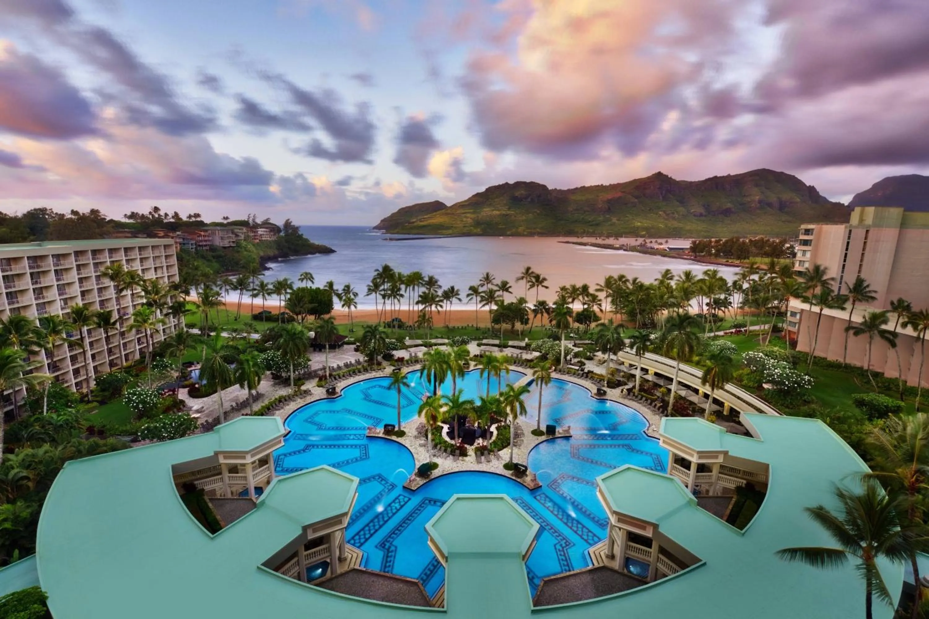 Swimming pool in Marriott's Kaua'i Beach Club