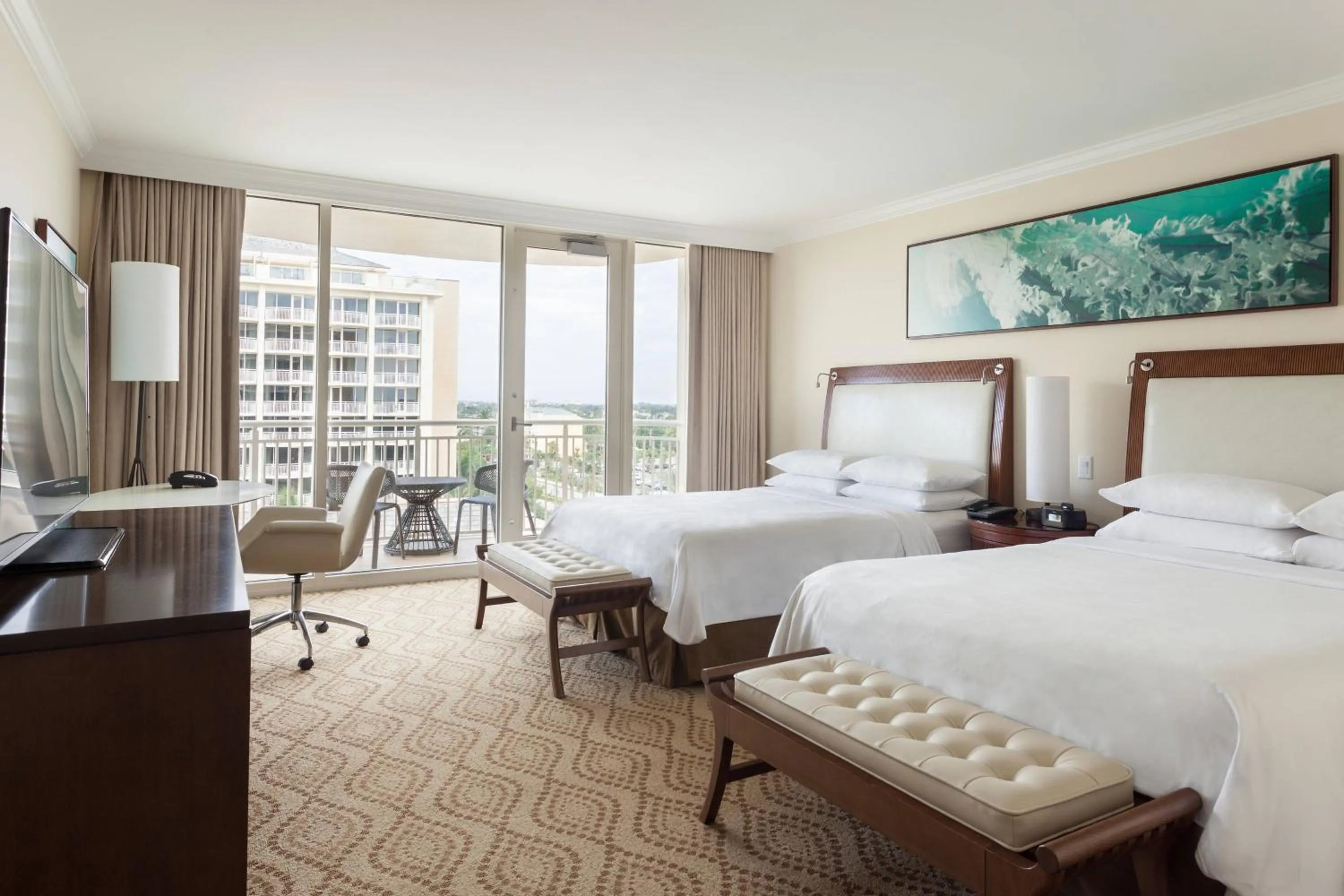 Photo of the whole room, Bed in JW Marriott Marco Island Beach Resort