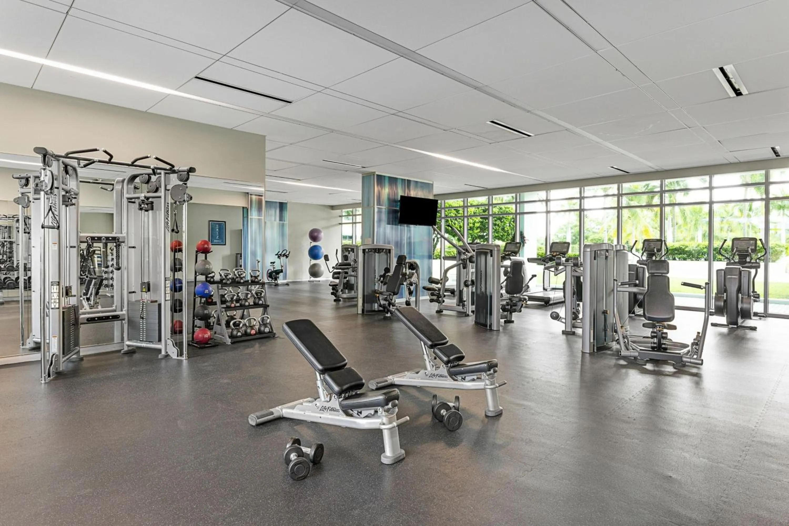 Fitness centre/facilities in Marriott's Crystal Shores