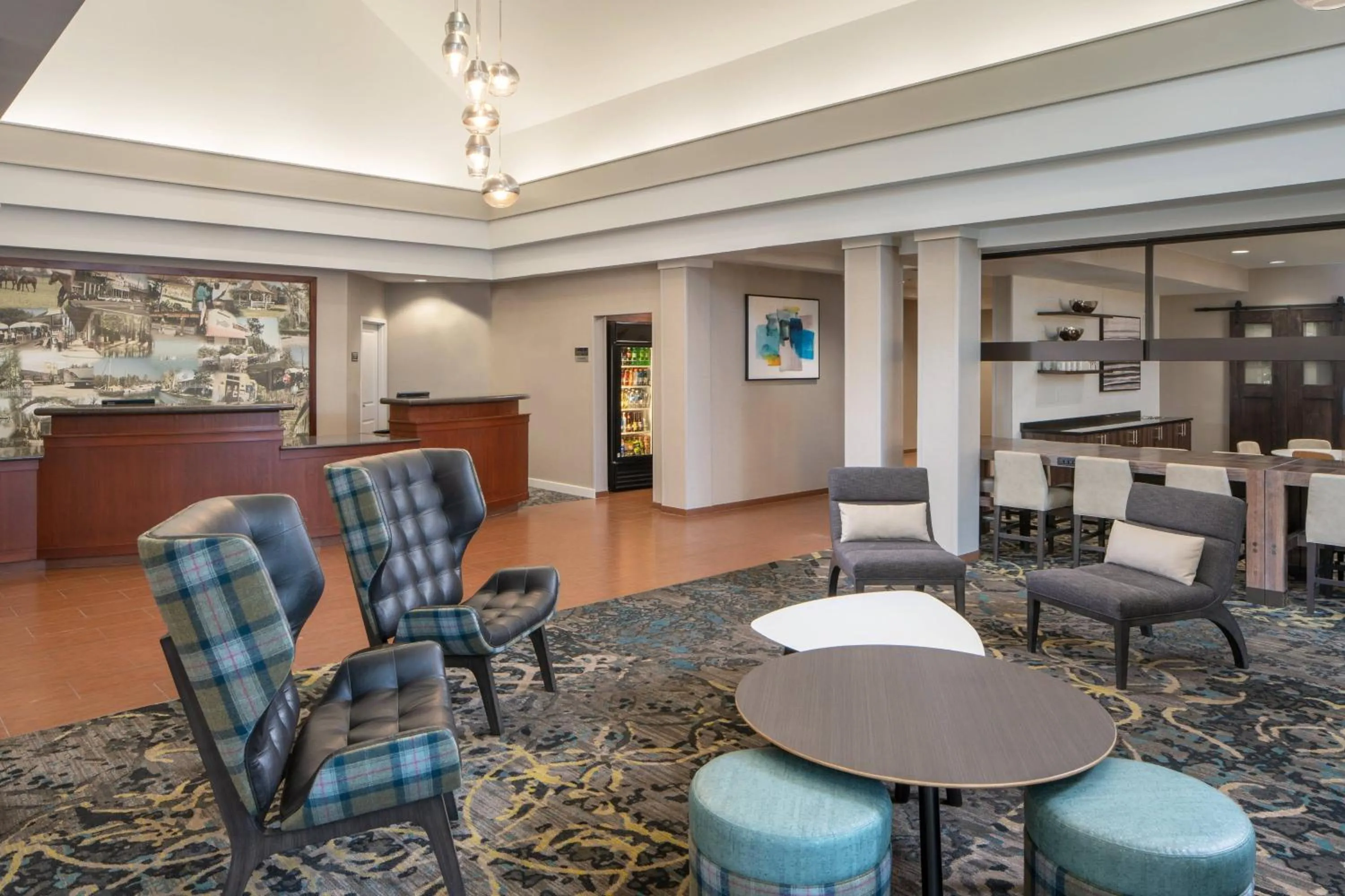 Lobby or reception in Residence Inn by Marriott Covington Northshore