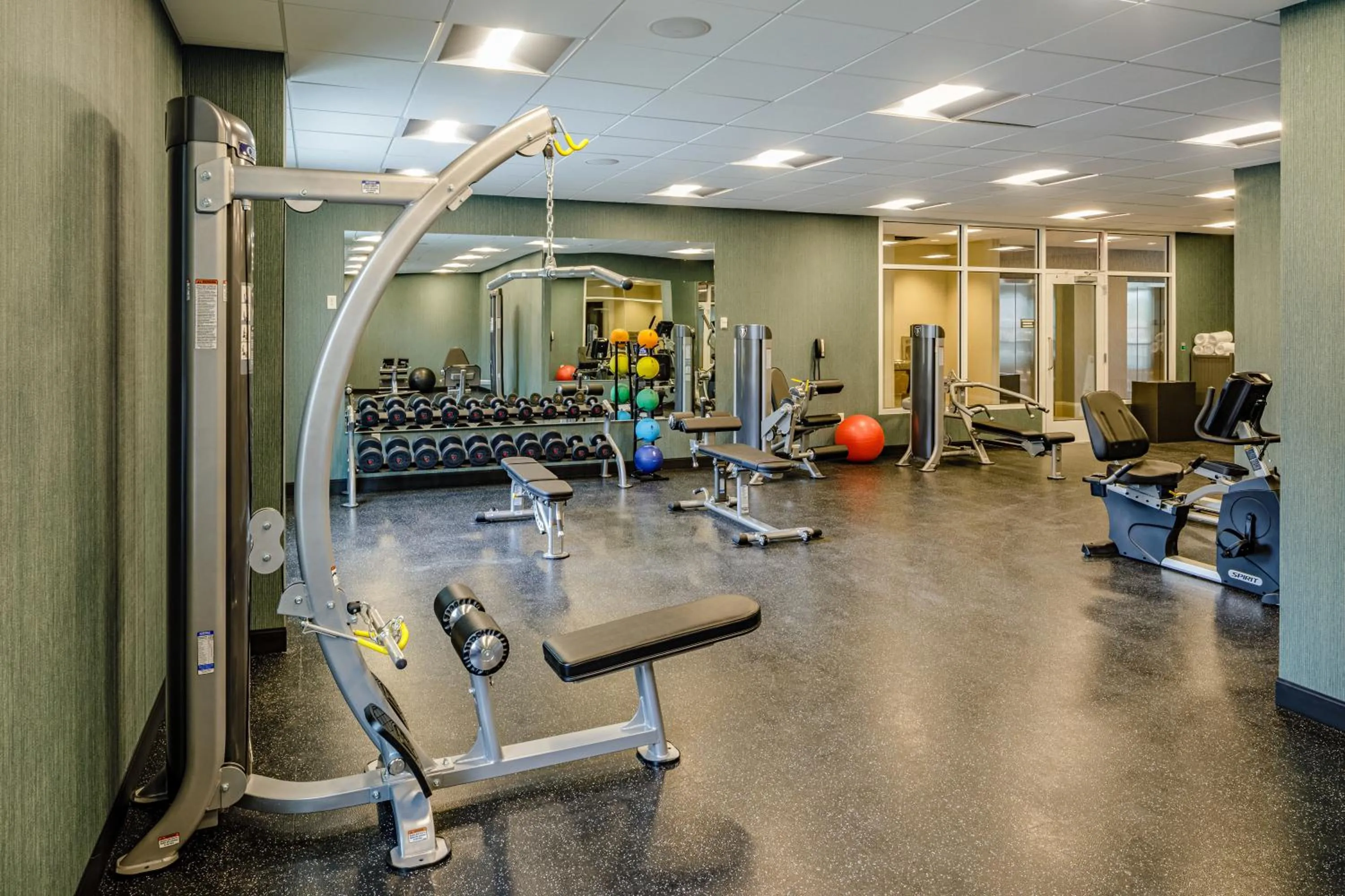 Fitness centre/facilities in Hotel Madison & Shenandoah Conference Ctr.