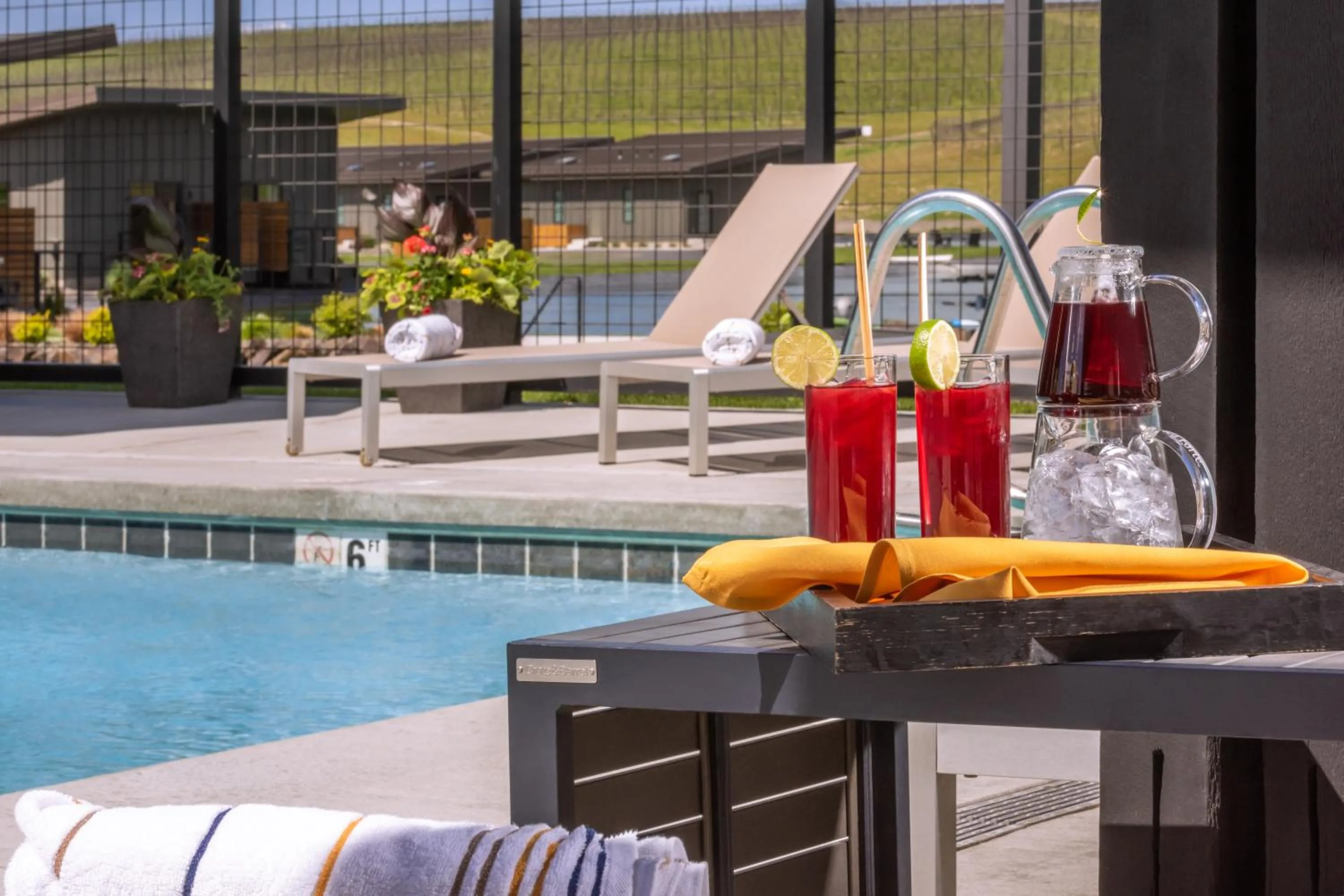 Swimming pool in Eritage Resort