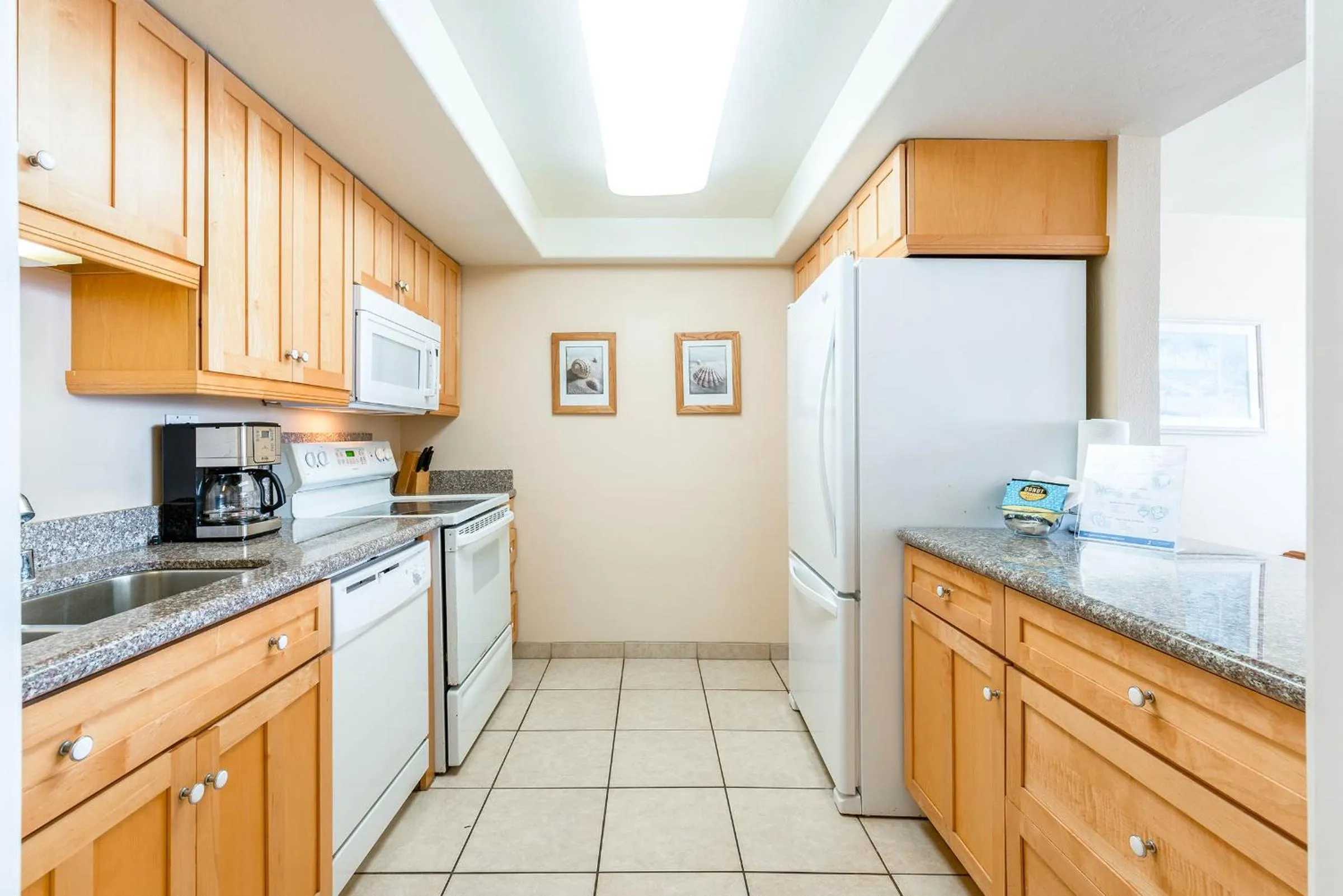 kitchen in Capri by the Sea by All Seasons Resort Lodging