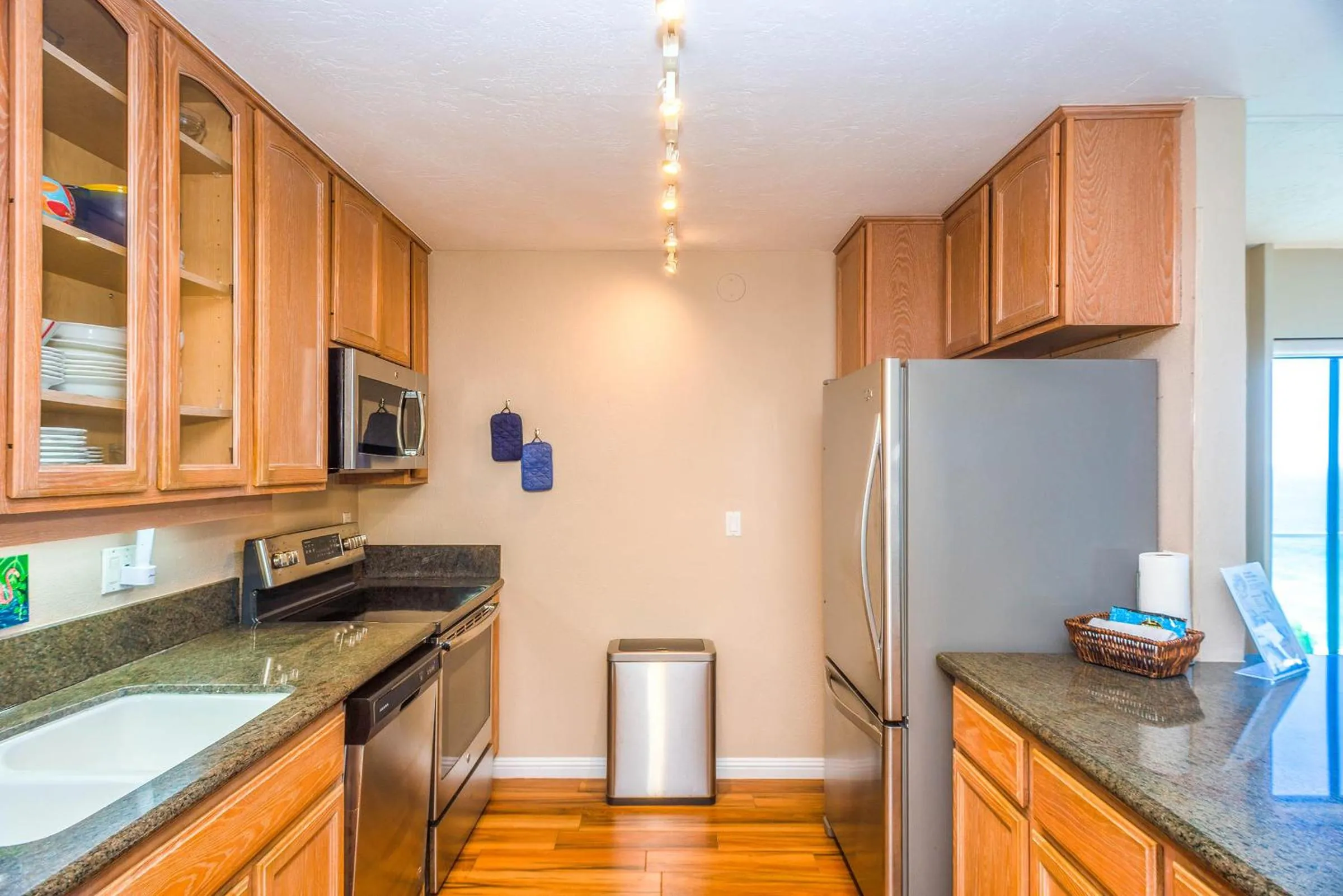 kitchen in Capri by the Sea by All Seasons Resort Lodging