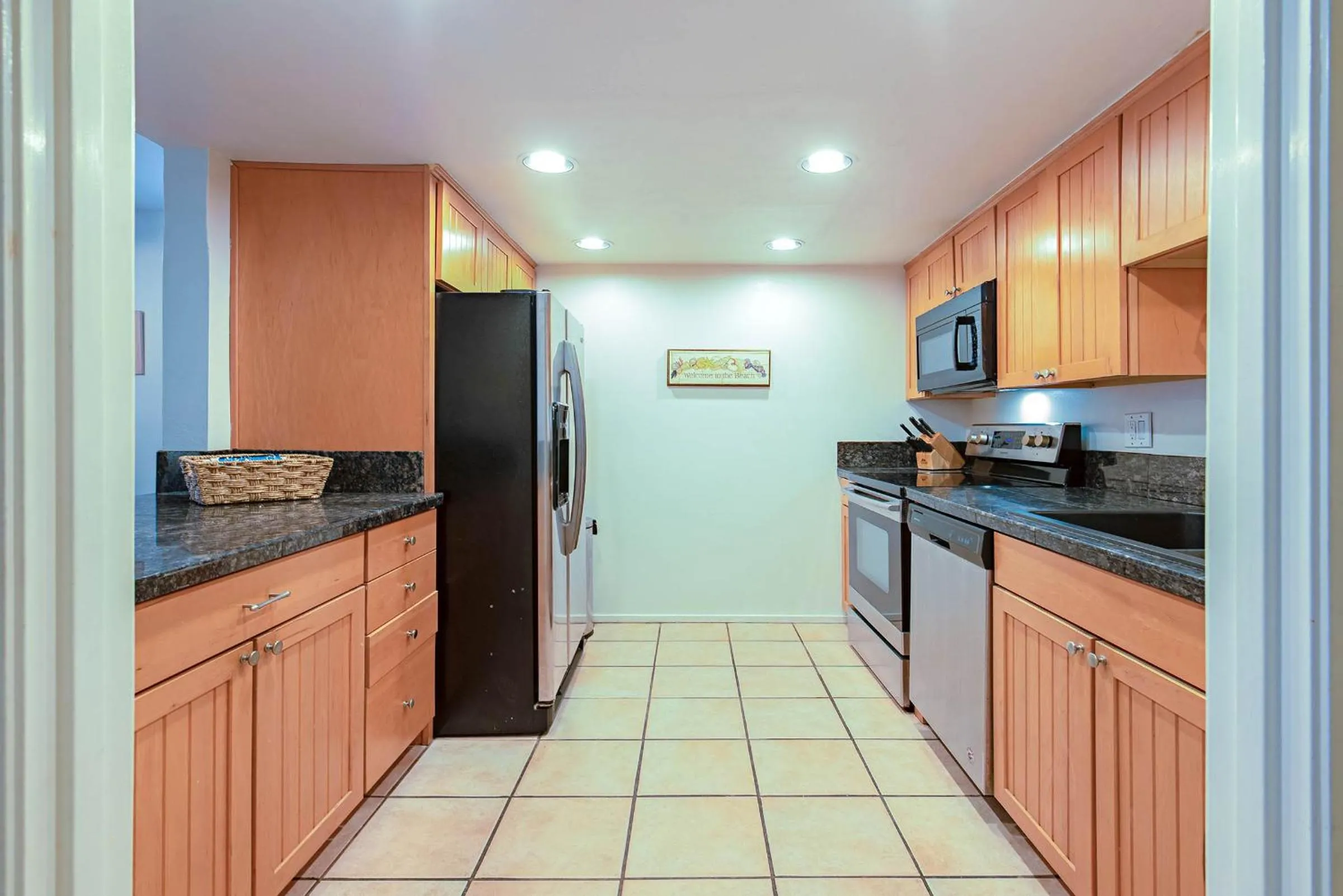 kitchen in Capri by the Sea by All Seasons Resort Lodging