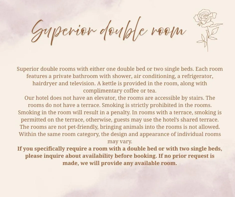 Text overlay in Le Rose Suites & Park Hotel