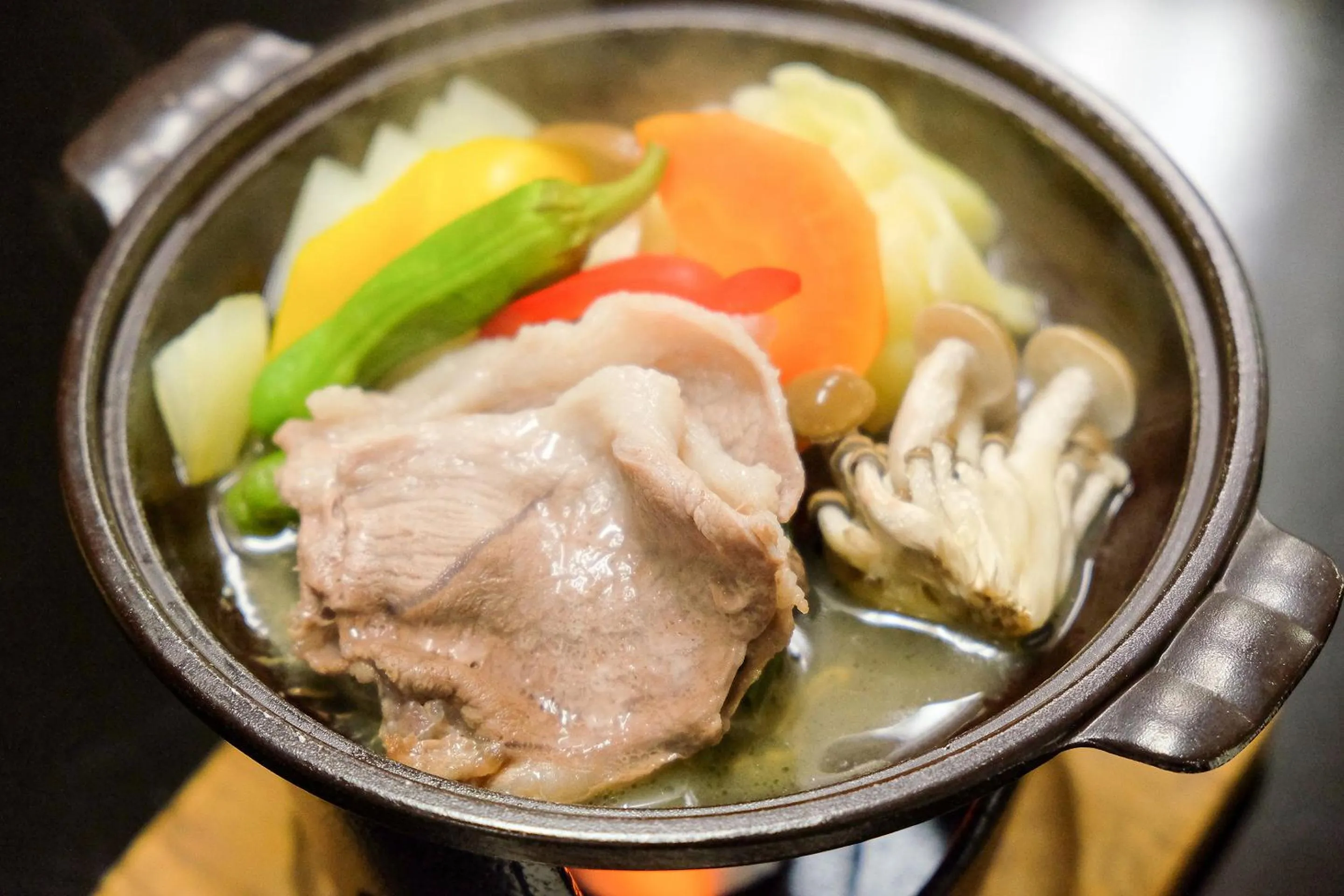 Dinner in Hotel Sunset Susami