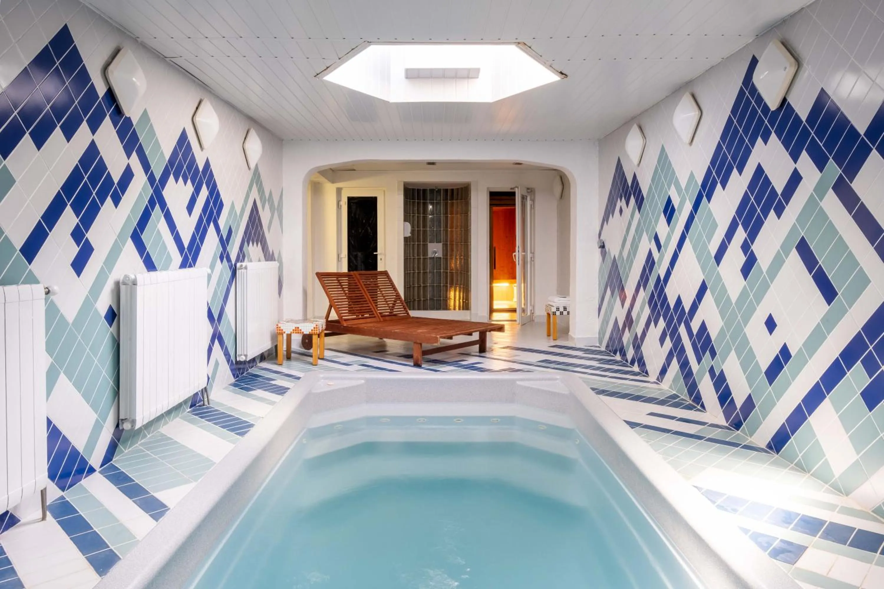 Swimming pool in Hotel Hořec