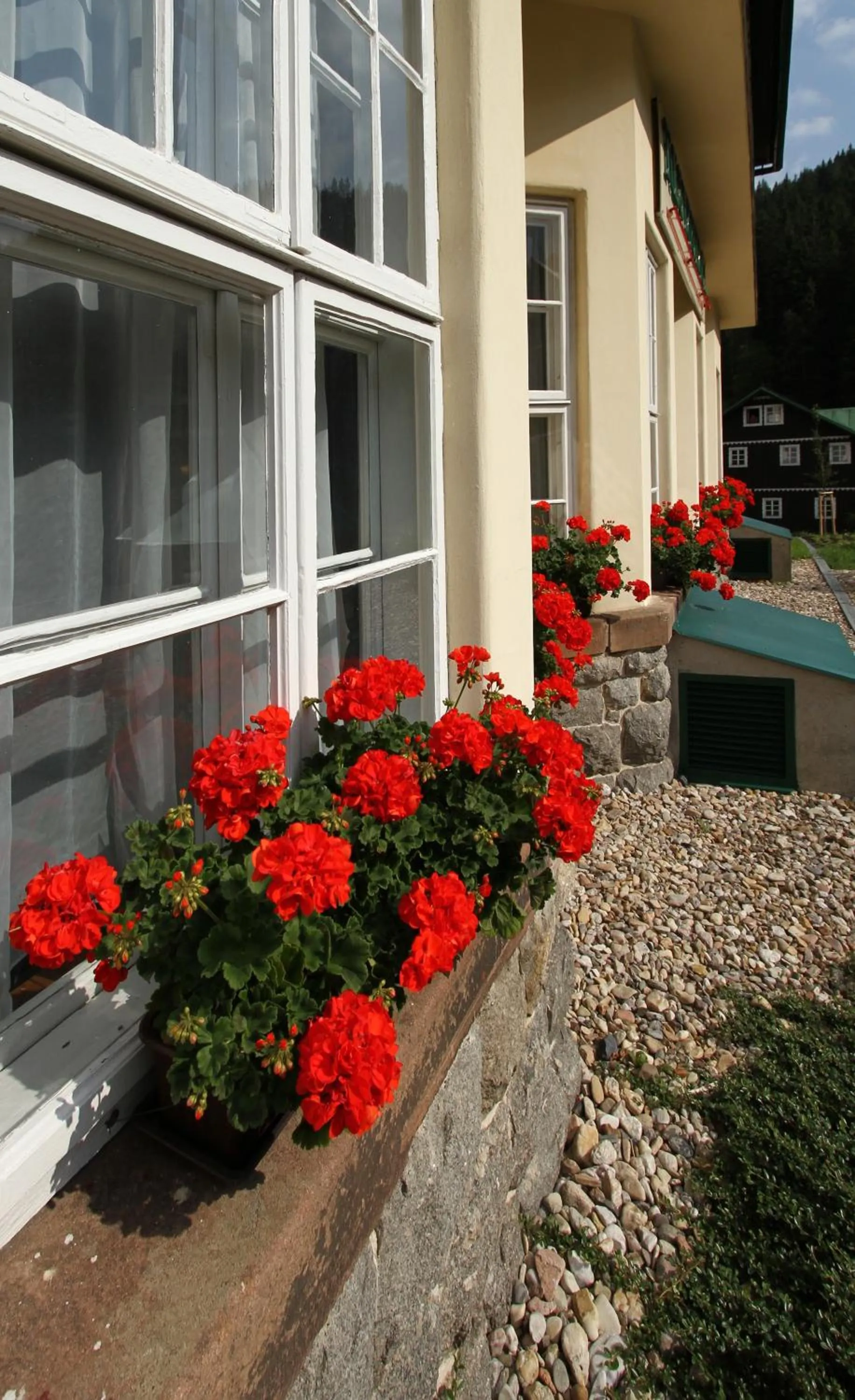 Decorative detail in Hotel Hořec