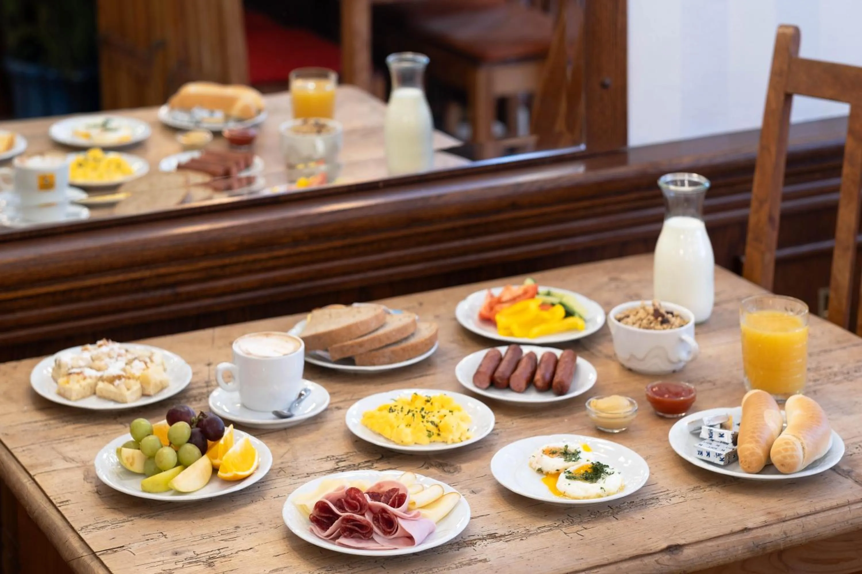 Breakfast in Hotel Hořec