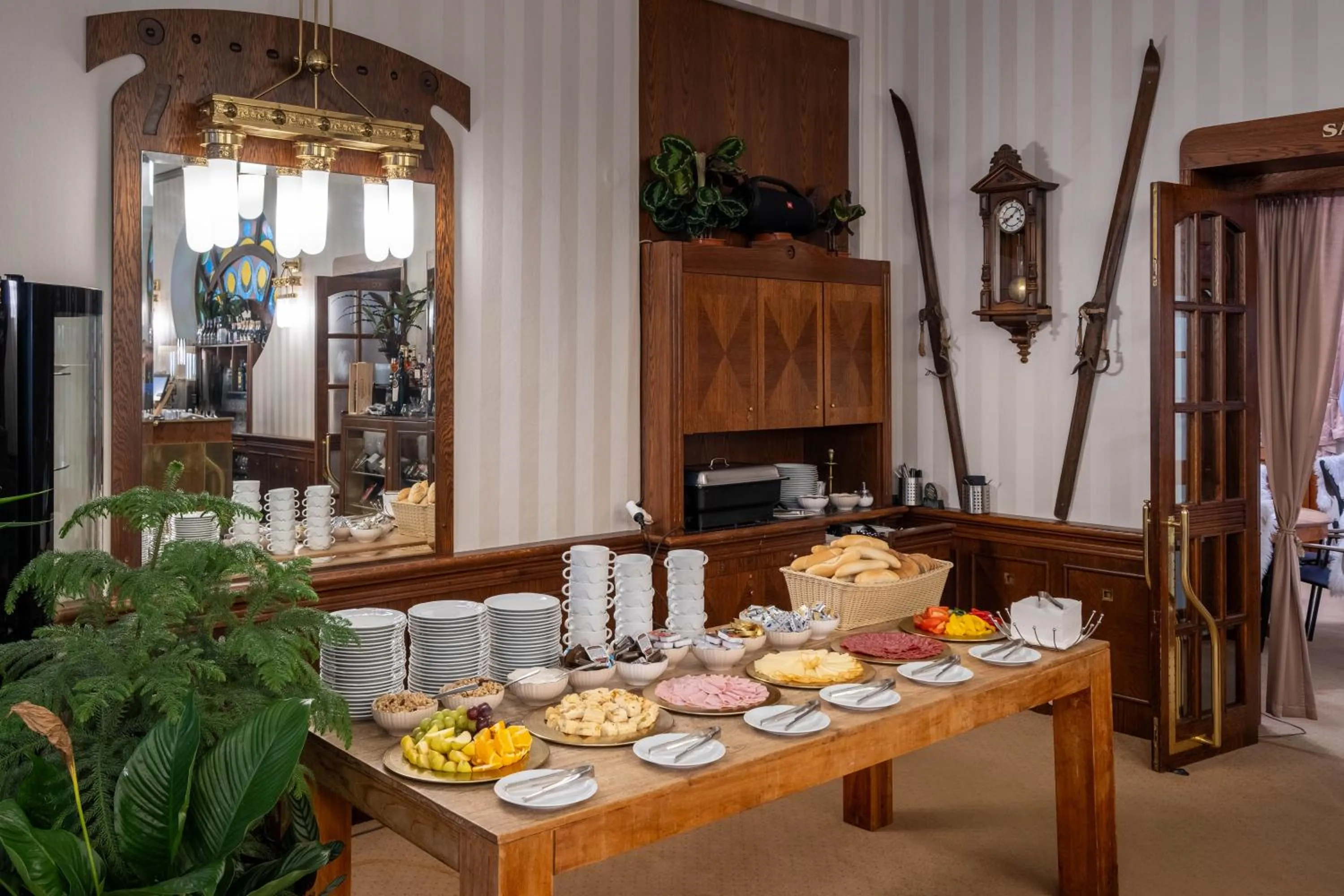 Breakfast in Hotel Hořec