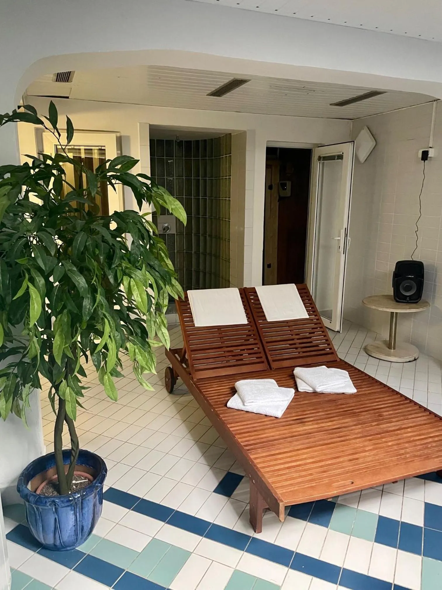 Swimming pool in Hotel Hořec