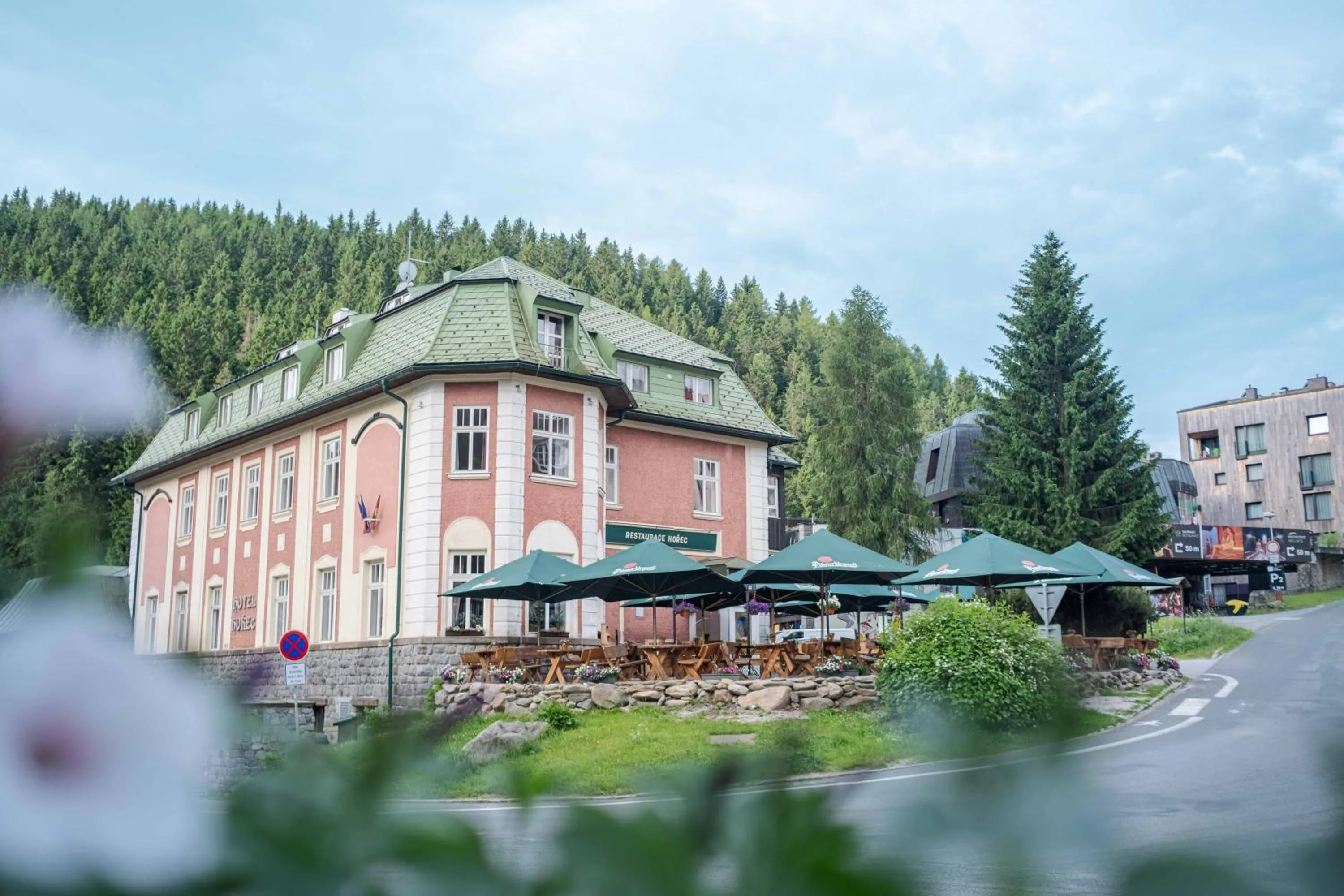 Property building in Hotel Hořec