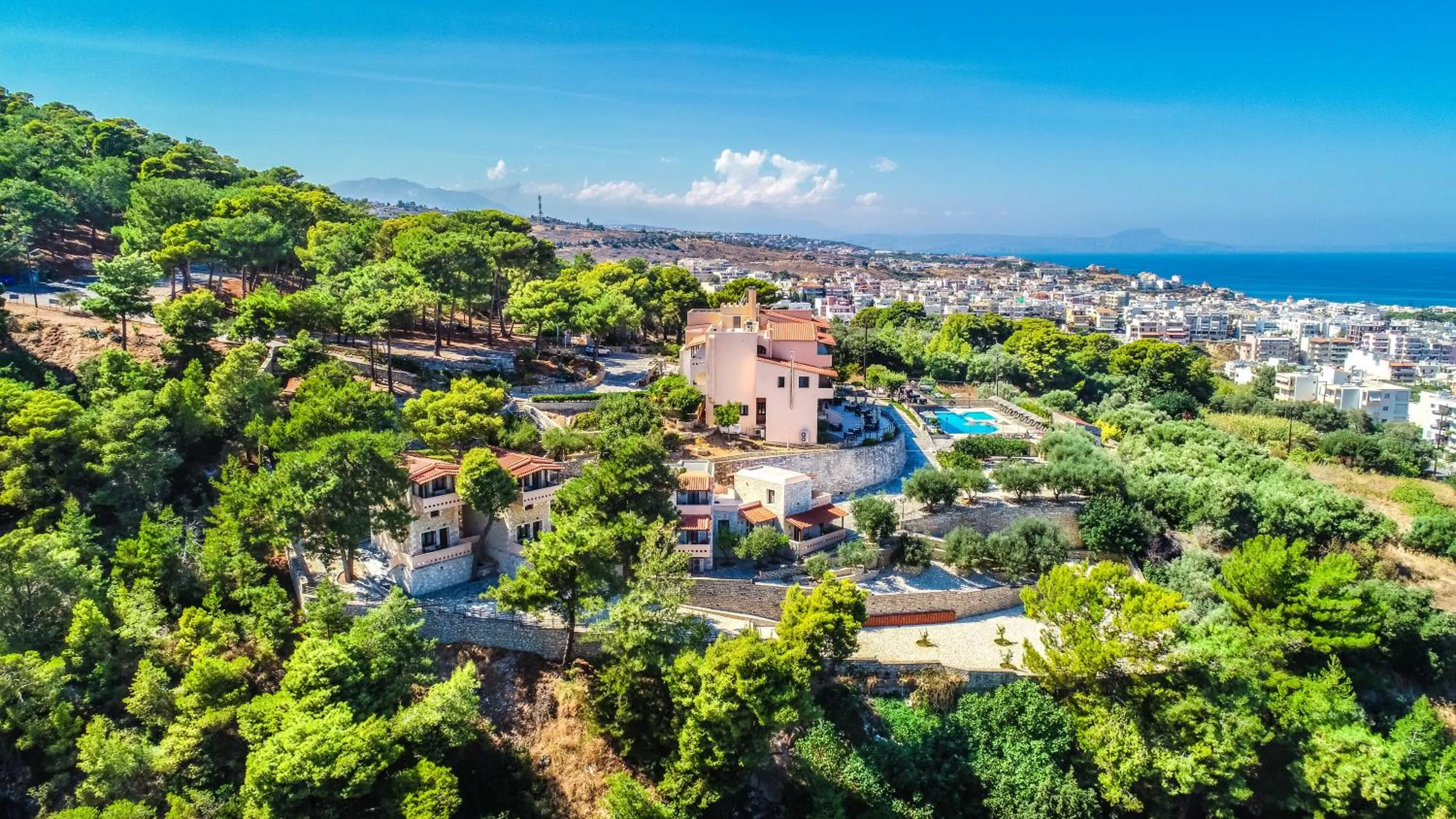 Bird's eye view in Forest Park Hotel