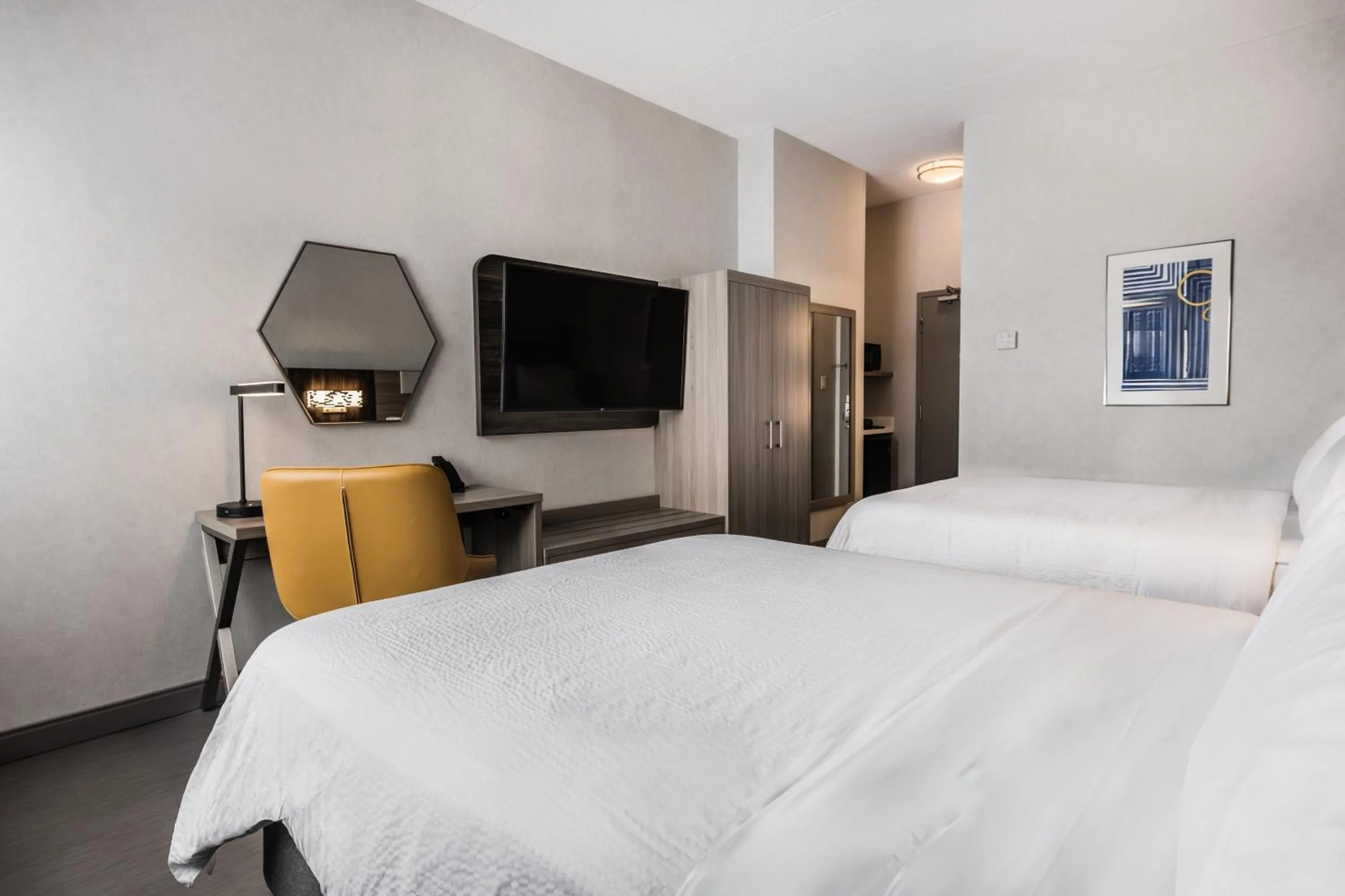 Bedroom, Bed in Holiday Inn Express Toronto-North York by IHG