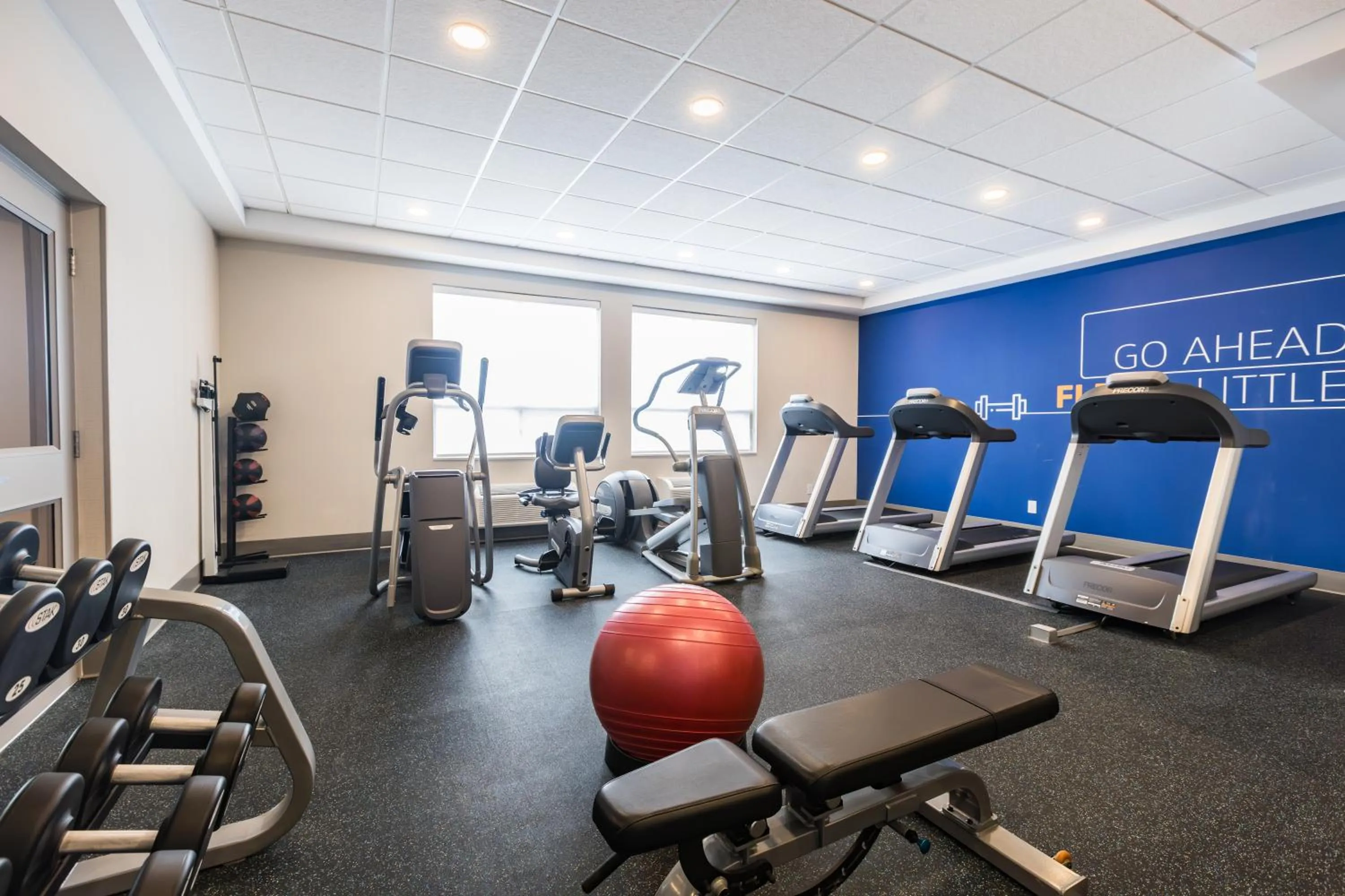 Fitness centre/facilities in Holiday Inn Express Toronto-North York by IHG