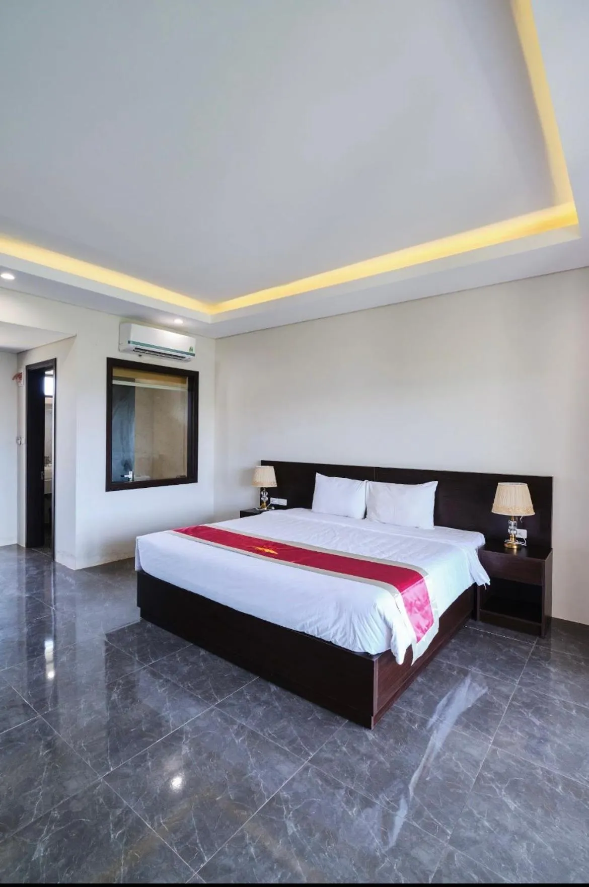 Bed in Sea Star Resort