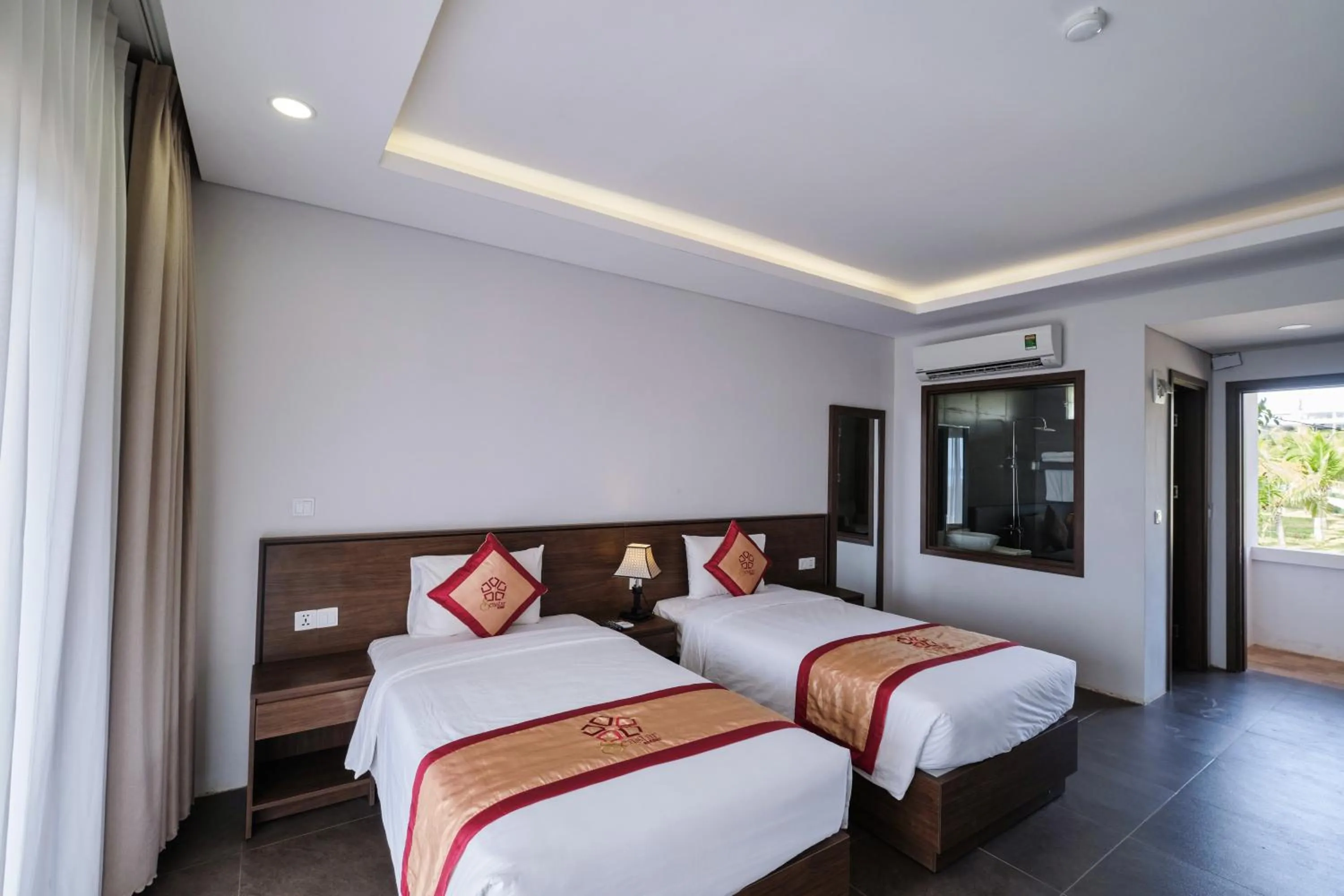 Bed in Sea Star Resort