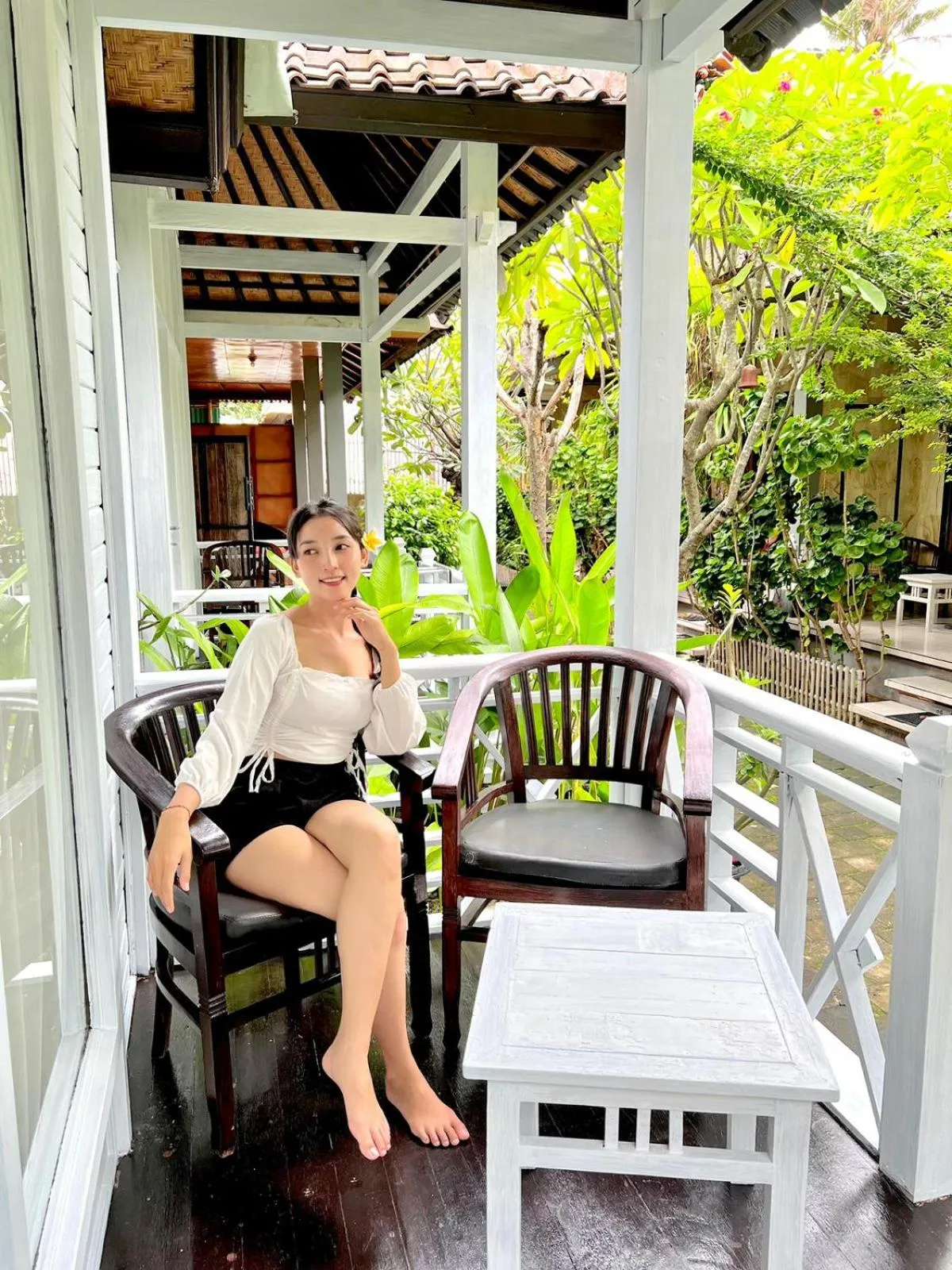 Garden in Tarci Bungalows Lembongan