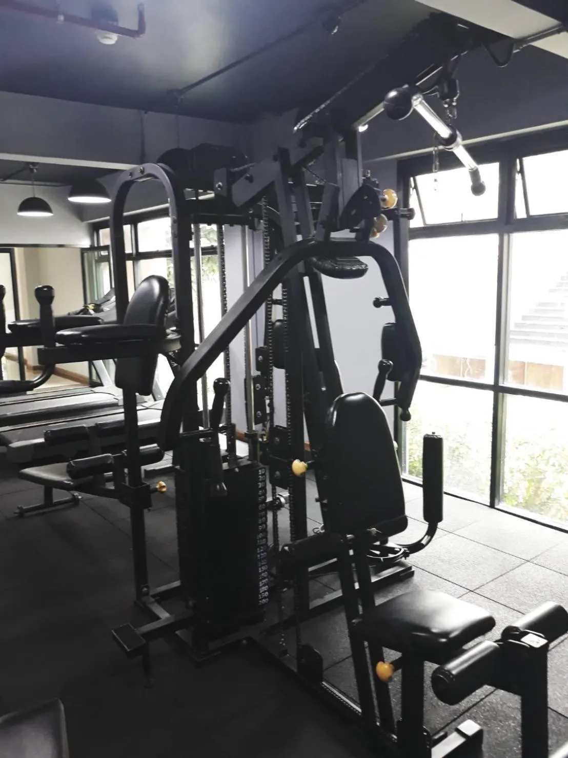 Fitness centre/facilities in The Green View Hotel