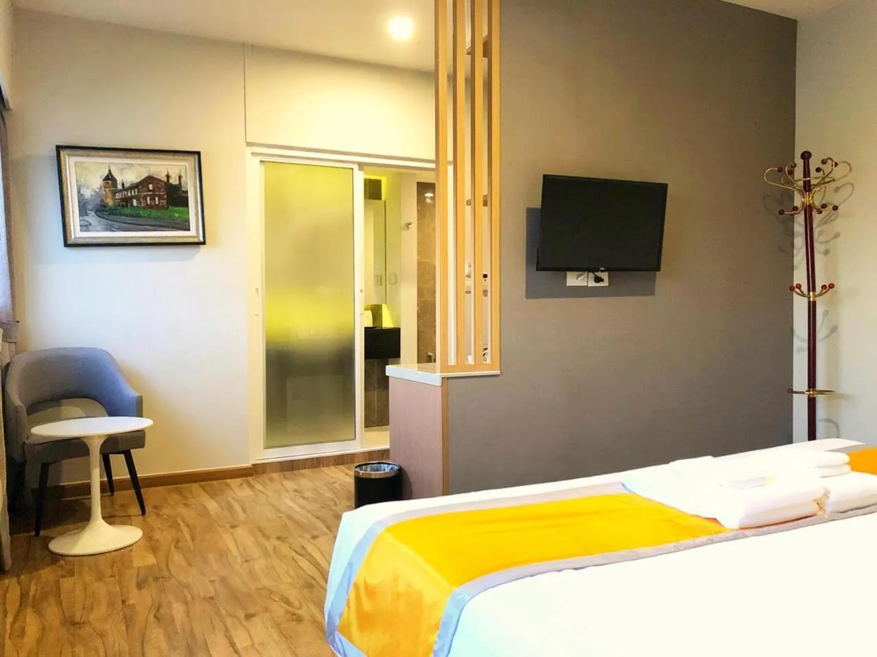 Bed in The Green View Hotel