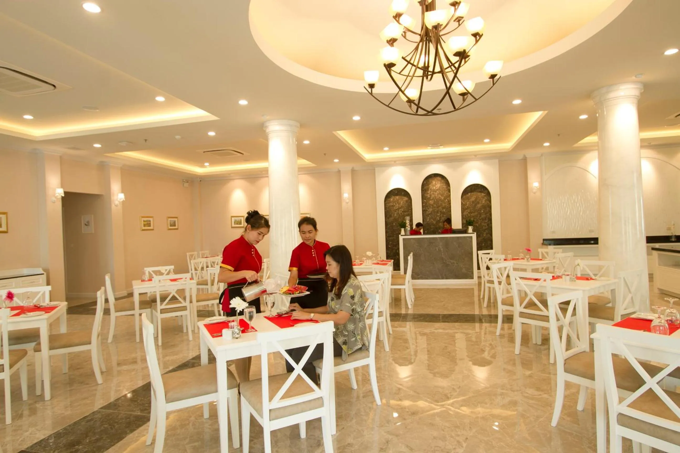 Breakfast in The Green View Hotel