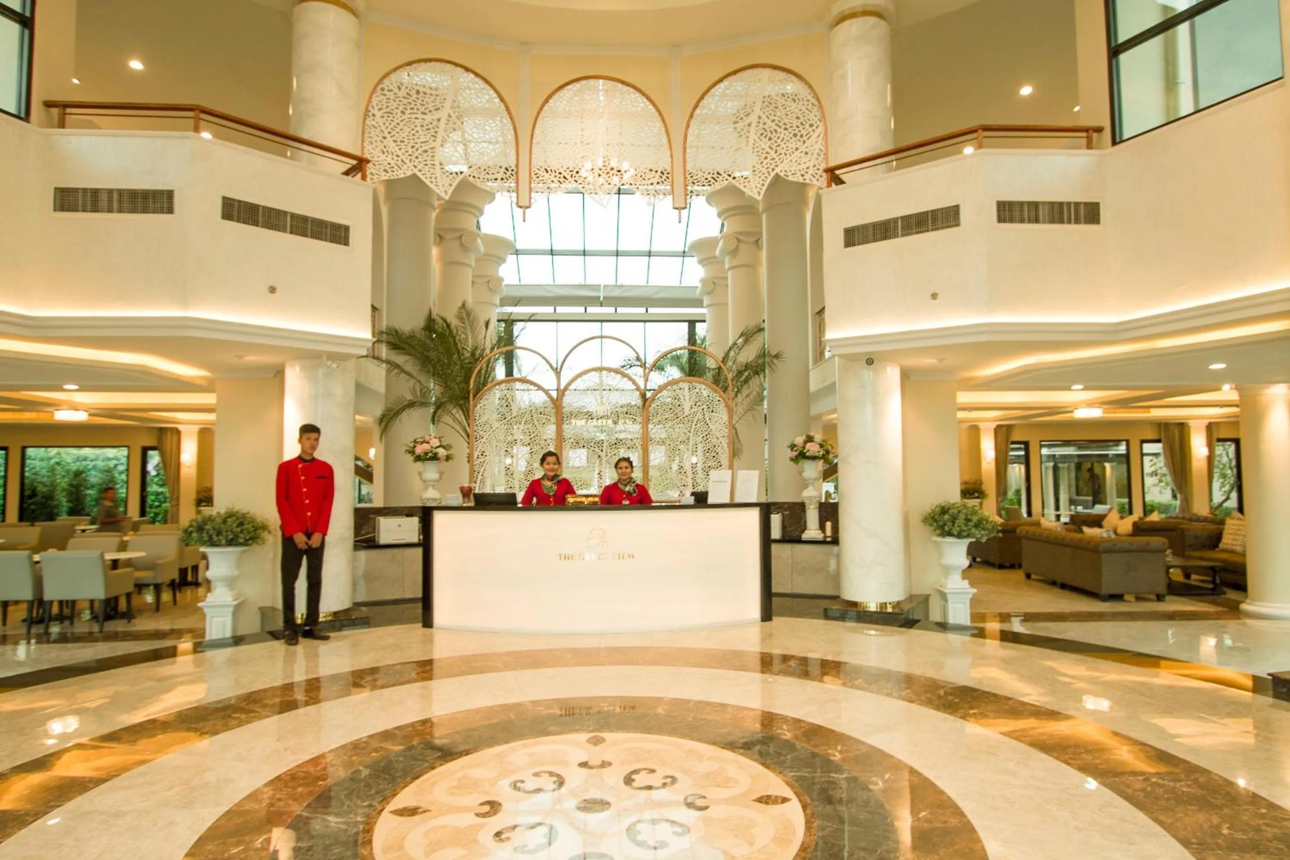 Breakfast in The Green View Hotel