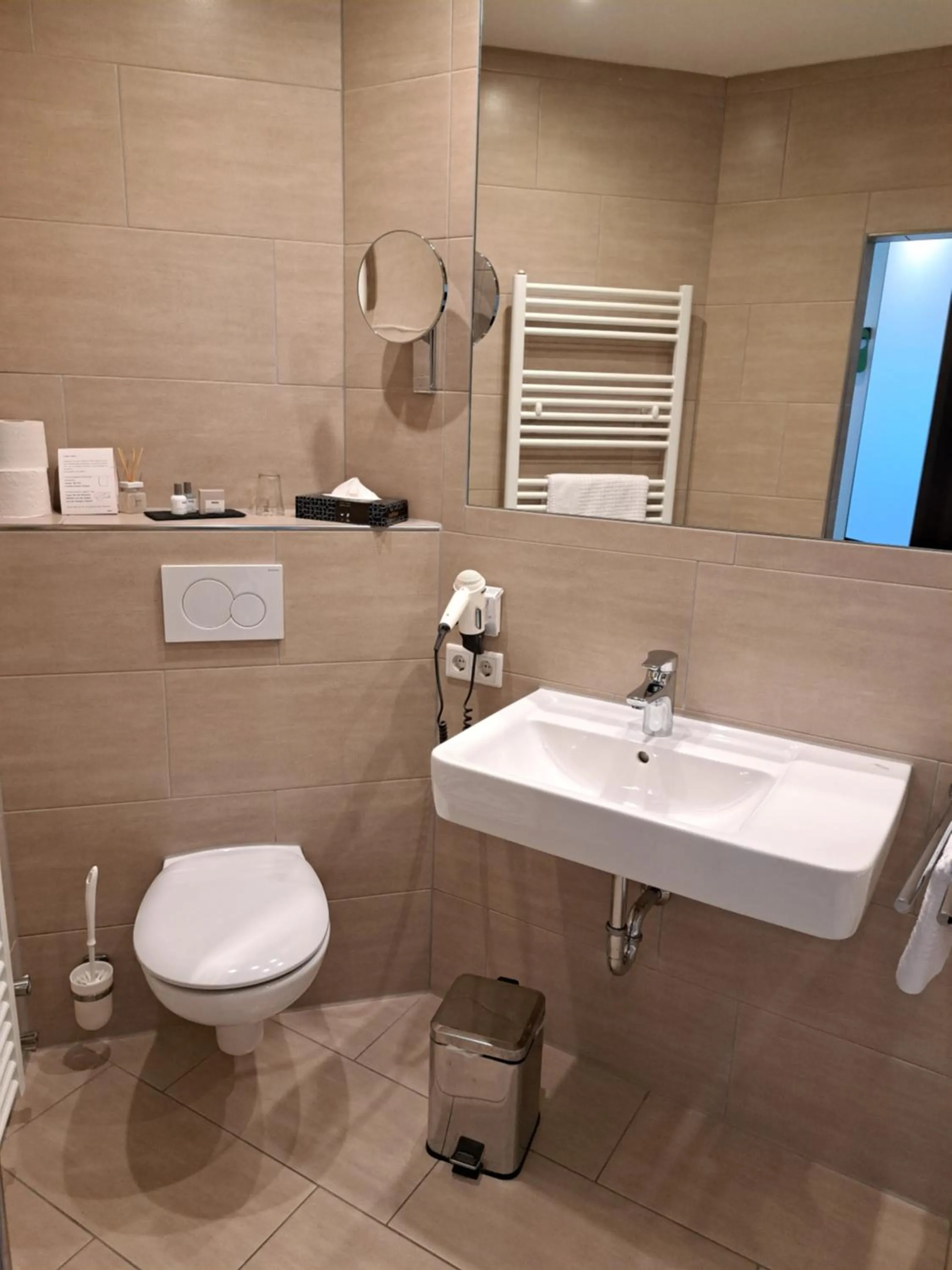 Toilet in Haus Fliederbusch