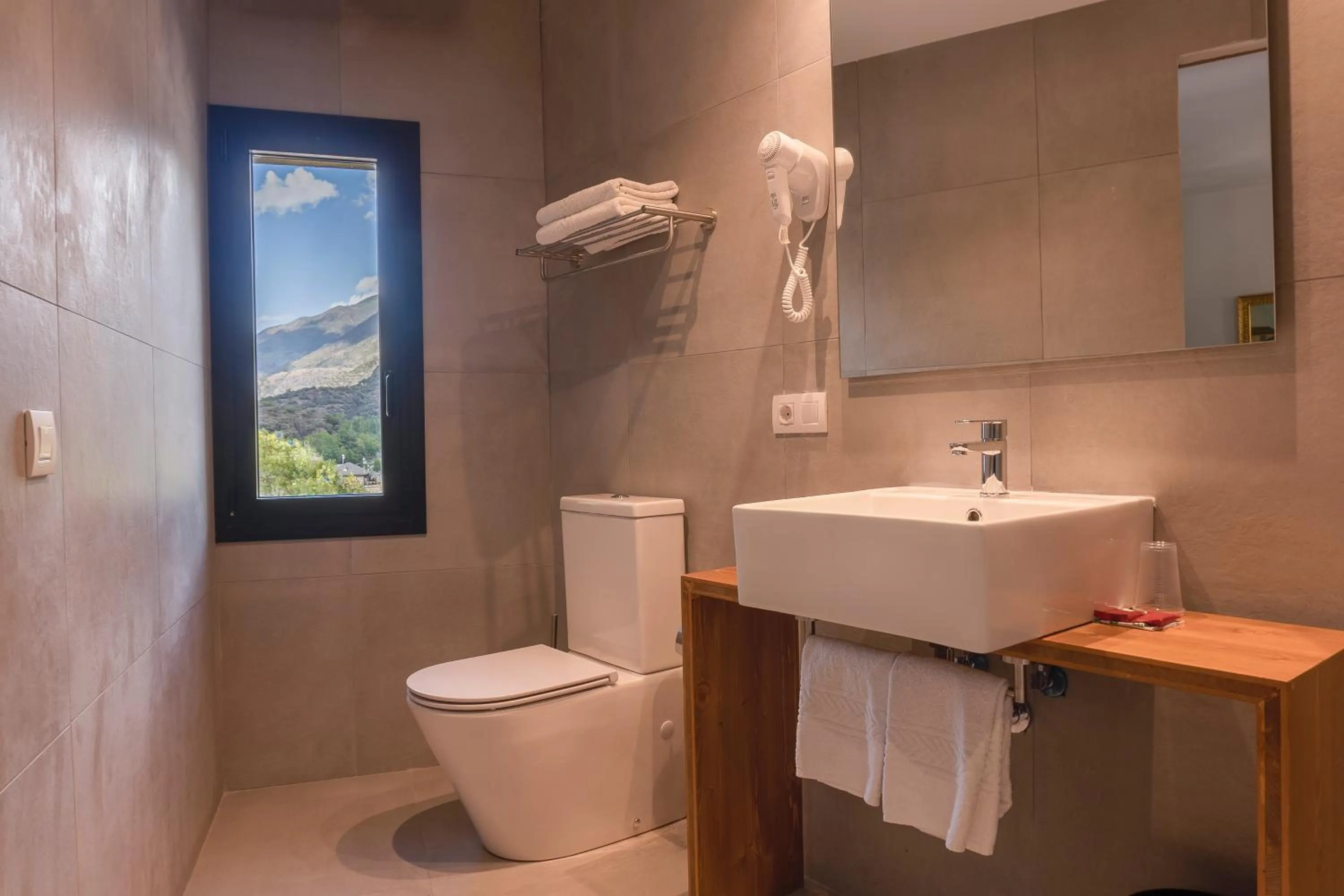 Toilet in Hotel Cardós