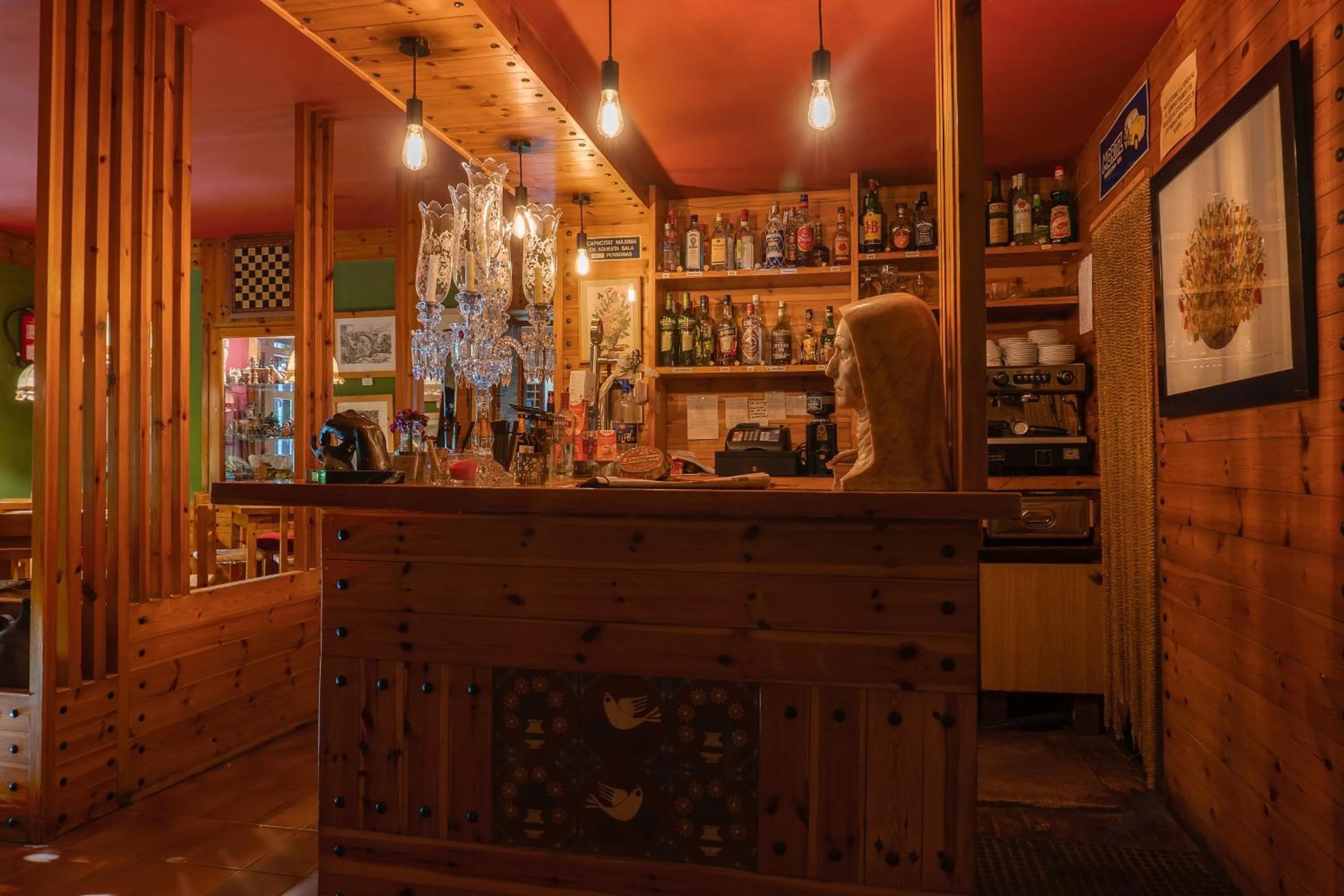 Lounge or bar in Hotel Cardós