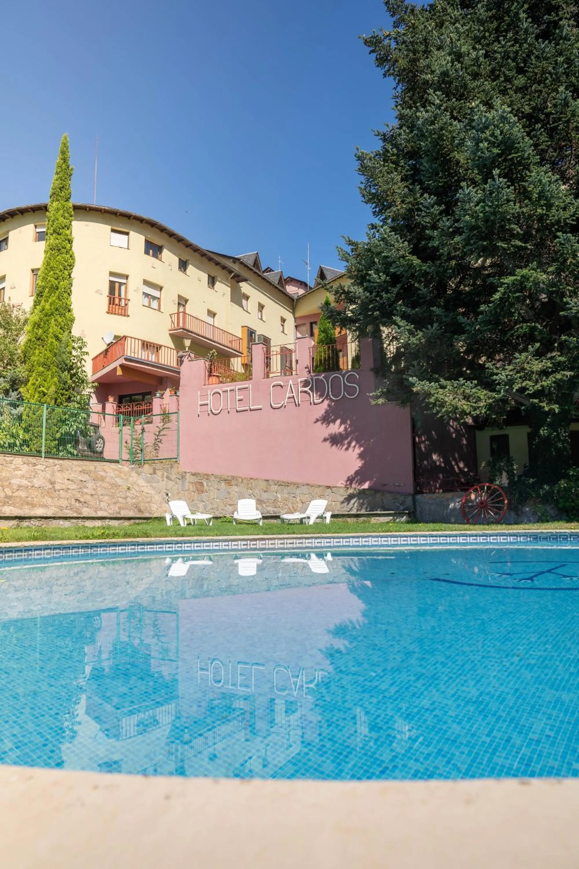 Garden in Hotel Cardós