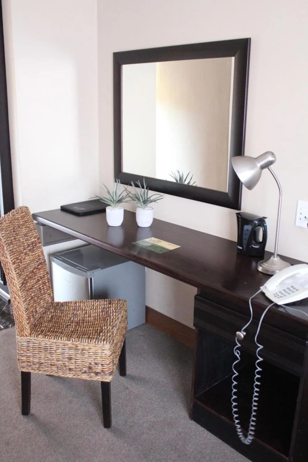 Seating area in Mosate Lodge