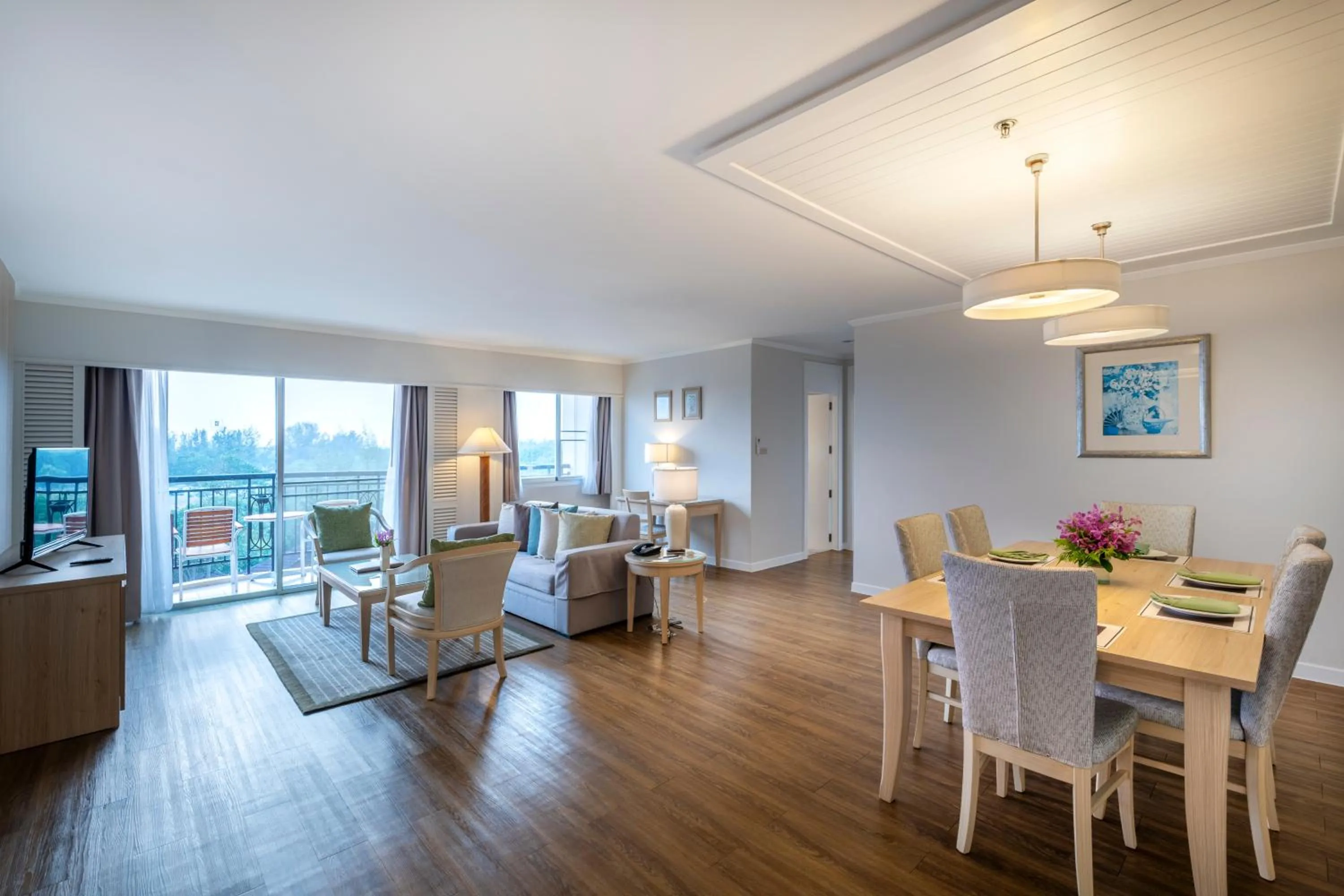 Living room in Kantary Bay Hotel And Serviced Apartment Rayong