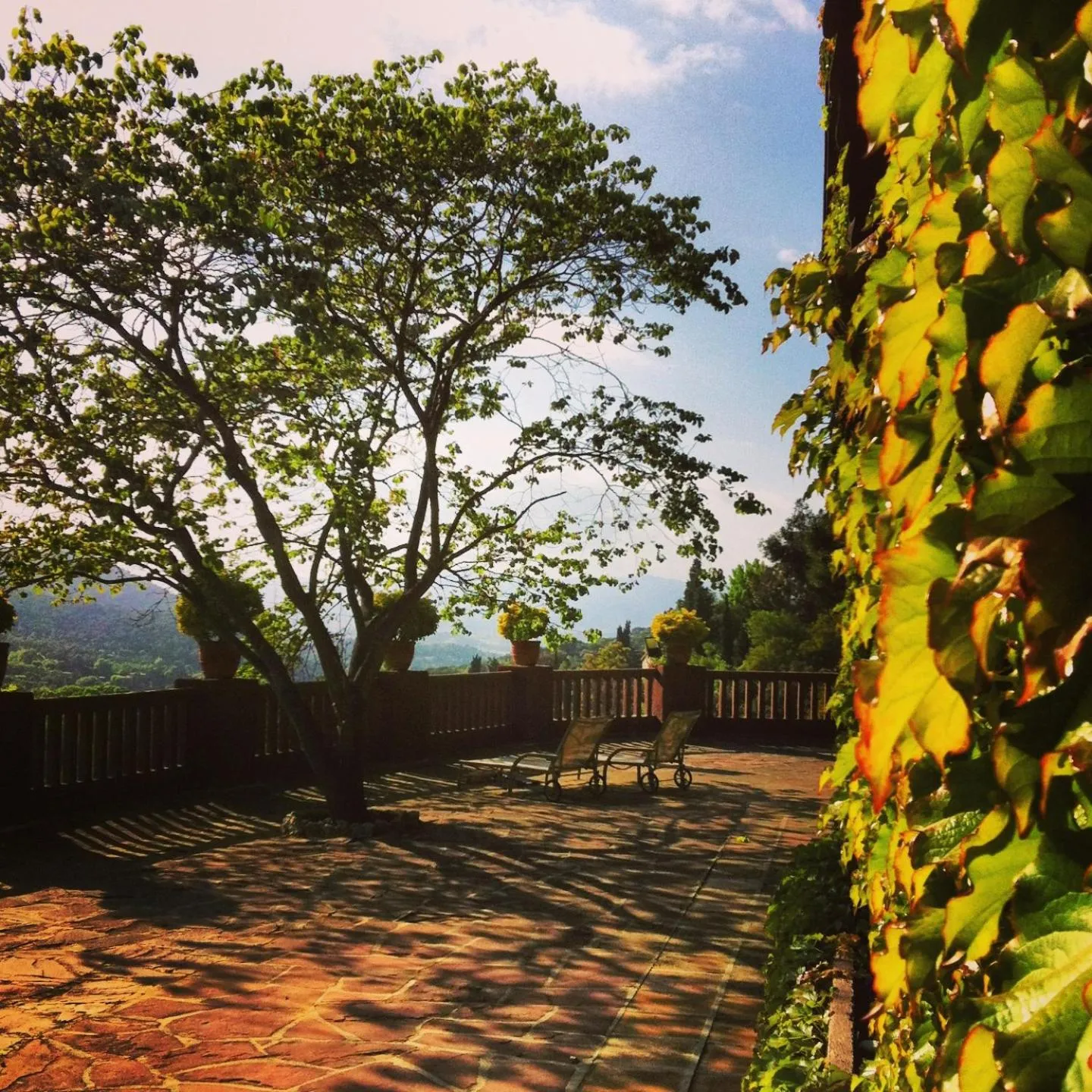 Balcony/Terrace in Masia Vista Hermosa